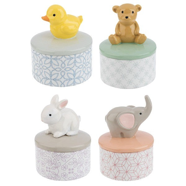 Ganz baby animal keepsake containers