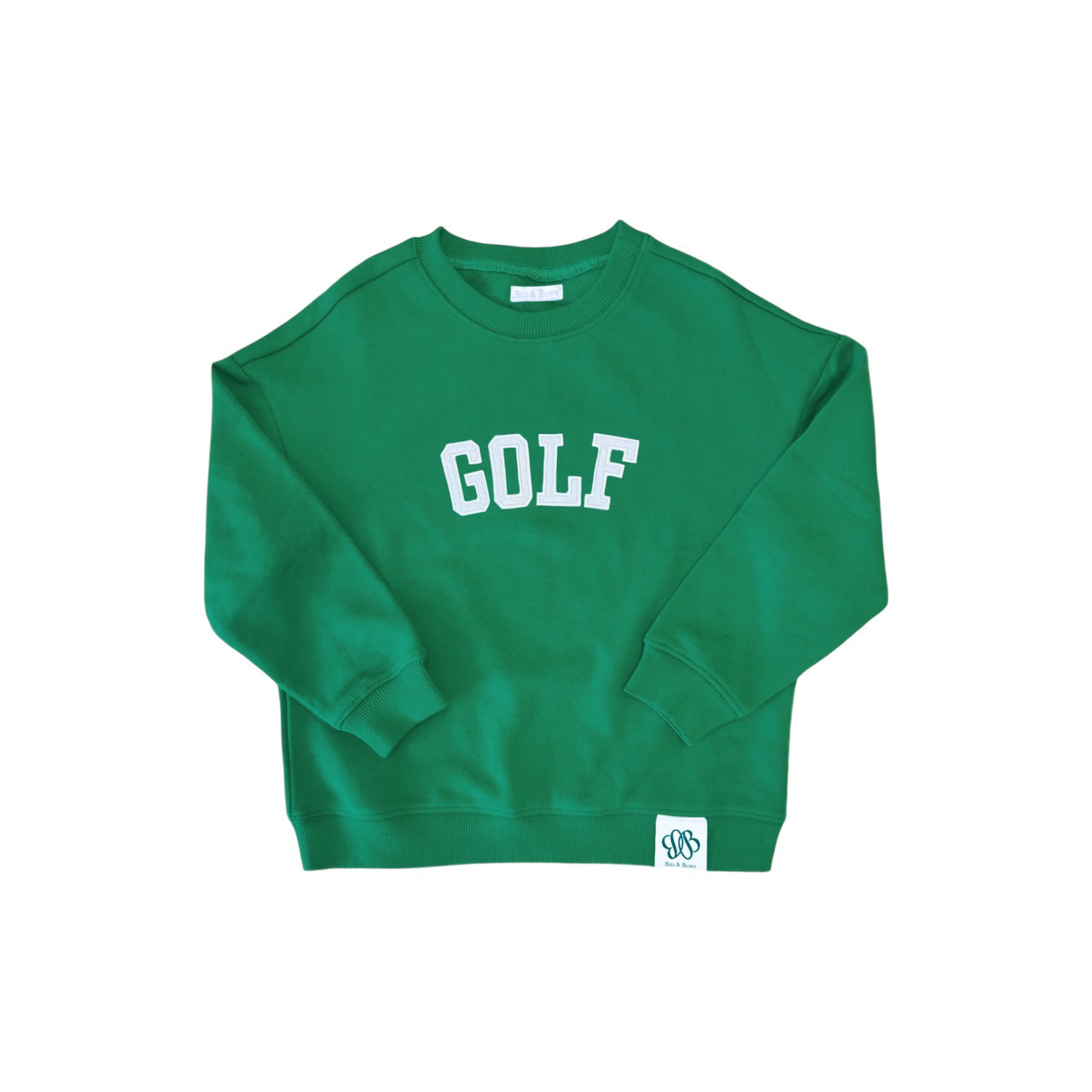 Bits & Bows Golf Sweat Shirt Green 5211