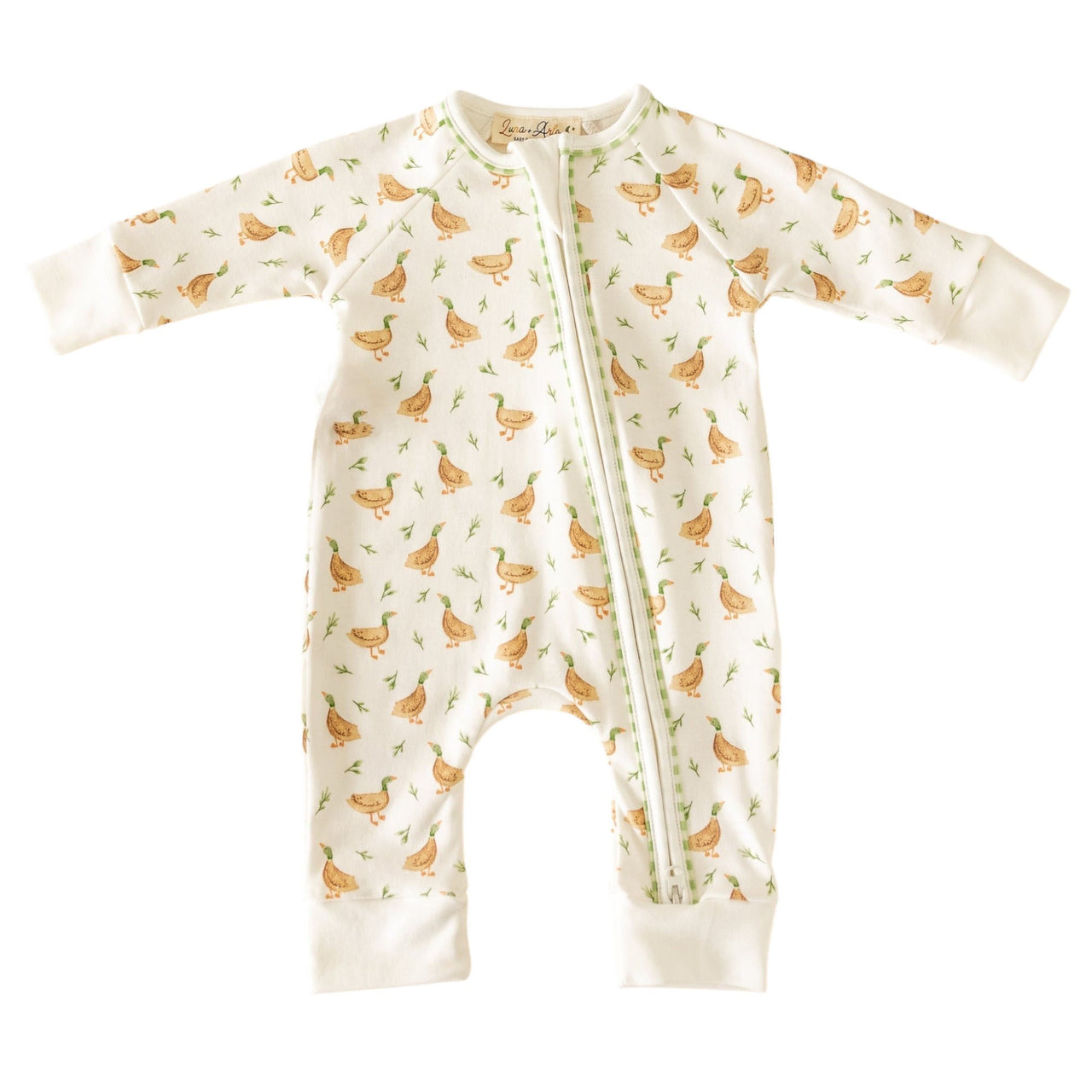 Magnolia Baby Meadowland Mallards Zipper Playsuit IV 2192LA-823P 5212