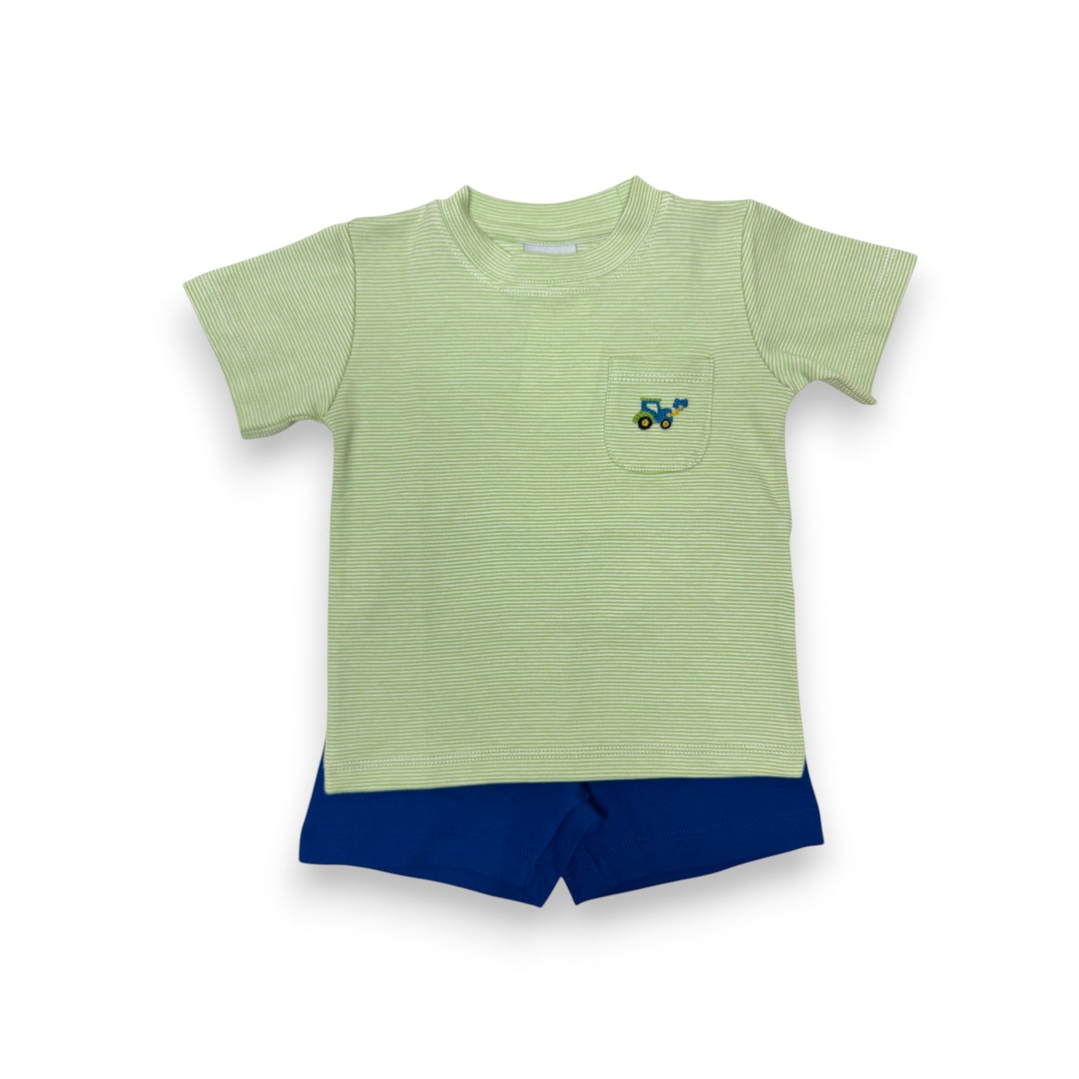 Squiggles Mini Scoop Hal S/S Tee Shirt W/pkt & Short Set Shirt 83MS Short 52 5303
