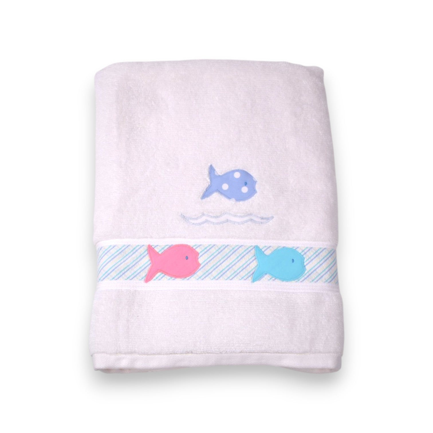 Funtasia Too Fish Towel 77875-WHT 5301
