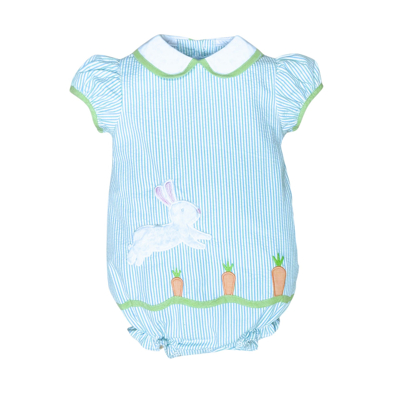 Zuccini Bunny Louisa Bubble Mint Seersucker 5301