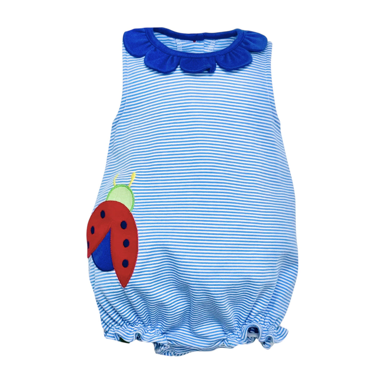 Zuccini Ladybug Reagan Bubble Periwinkle Bitty Knit 5301