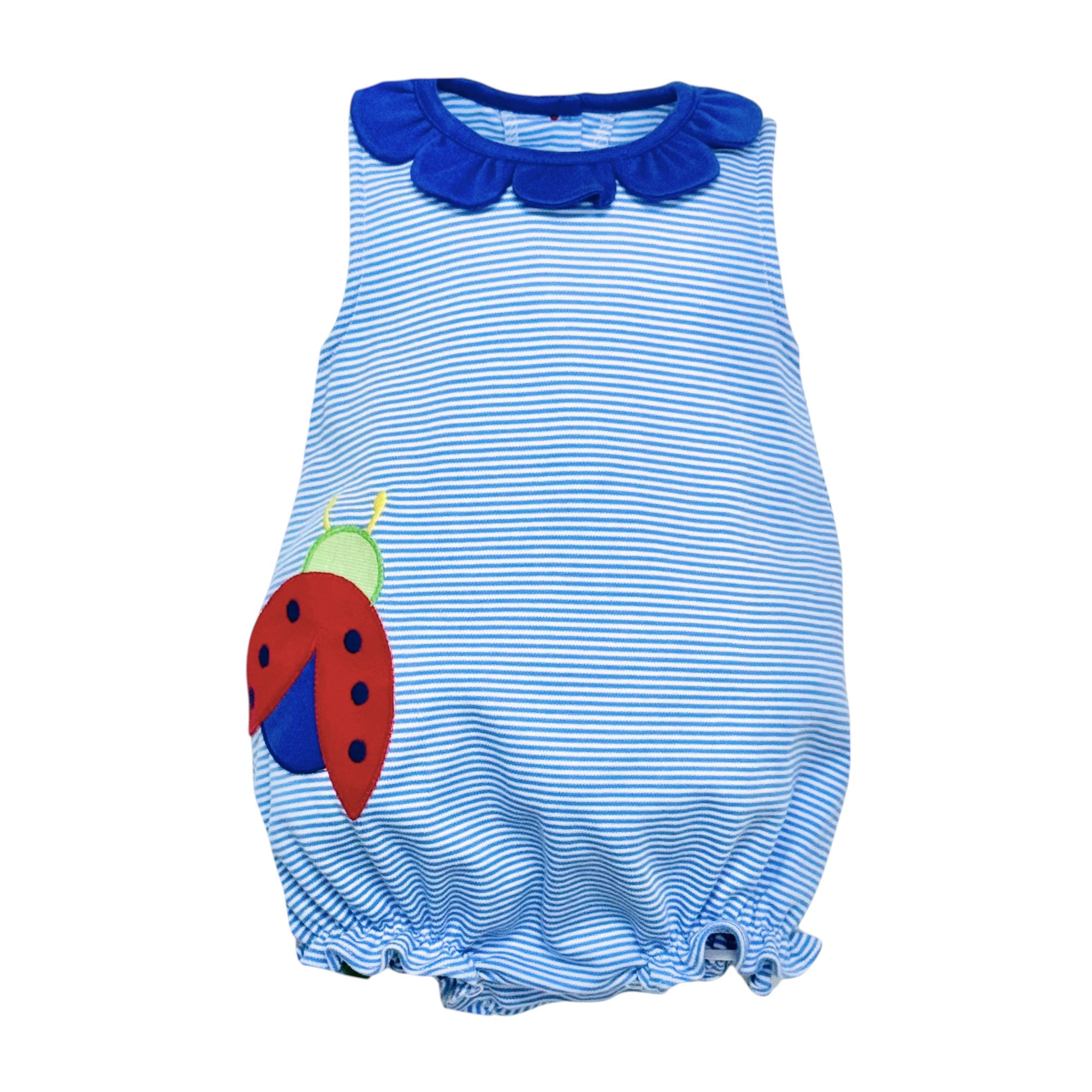Zuccini Ladybug Reagan Bubble Periwinkle Bitty Knit 5301