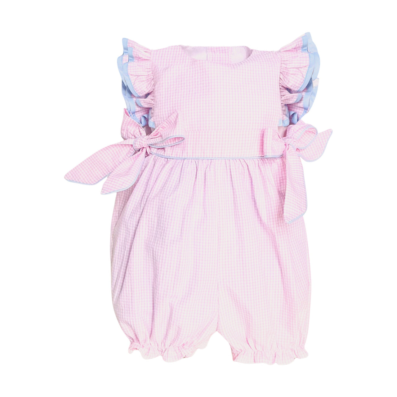 Zuccini Nova Bubble W/Lt Blue, Pink Mini Gingham 5301