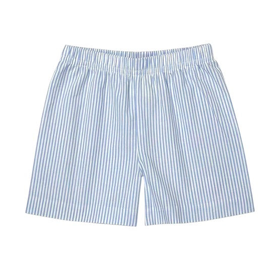 Zuccini Leo Short Royal Blue Stripe Seersucker 5301
