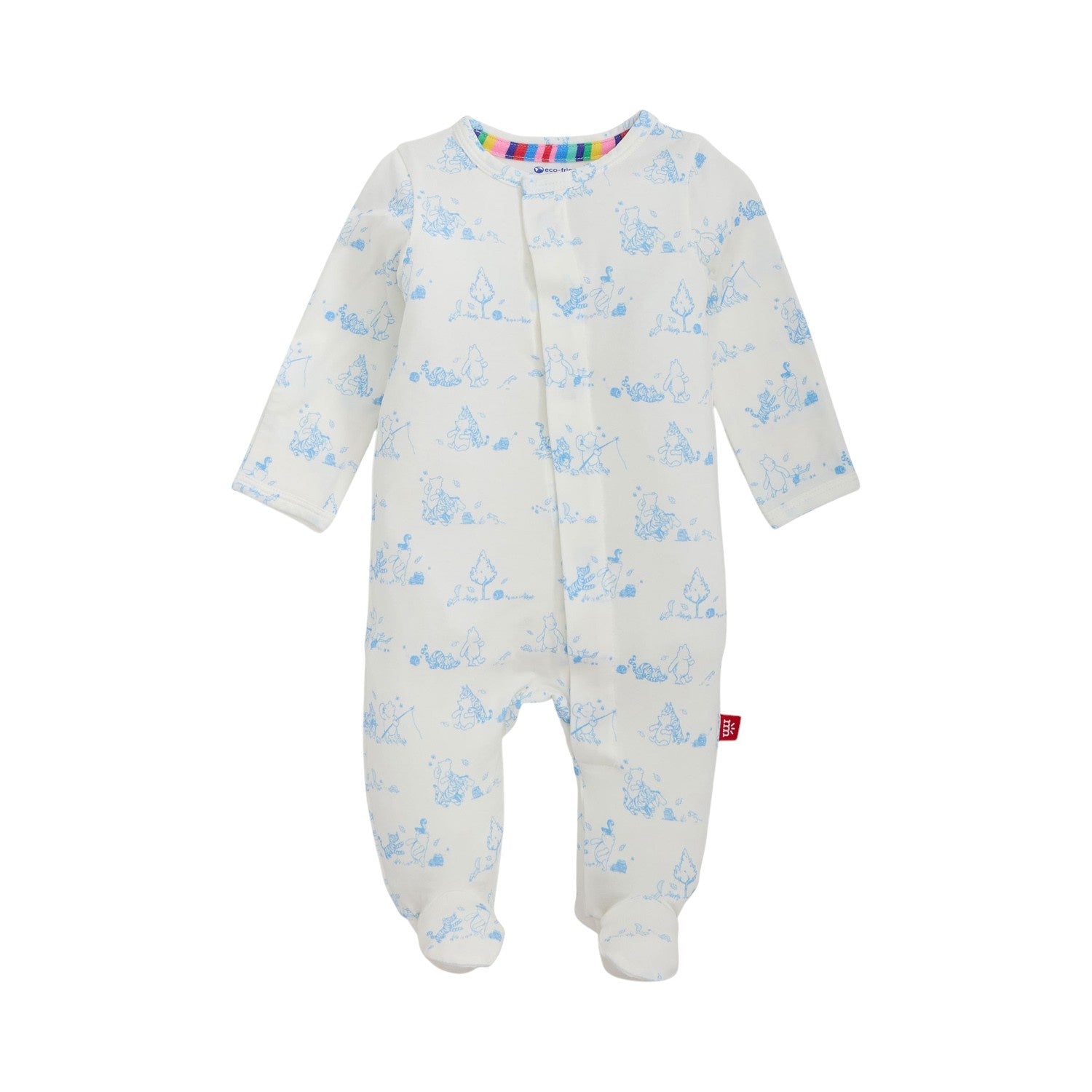 Magnetic Me Pooh In The Woods Magnetic Footie White/Blue MS600478 5301