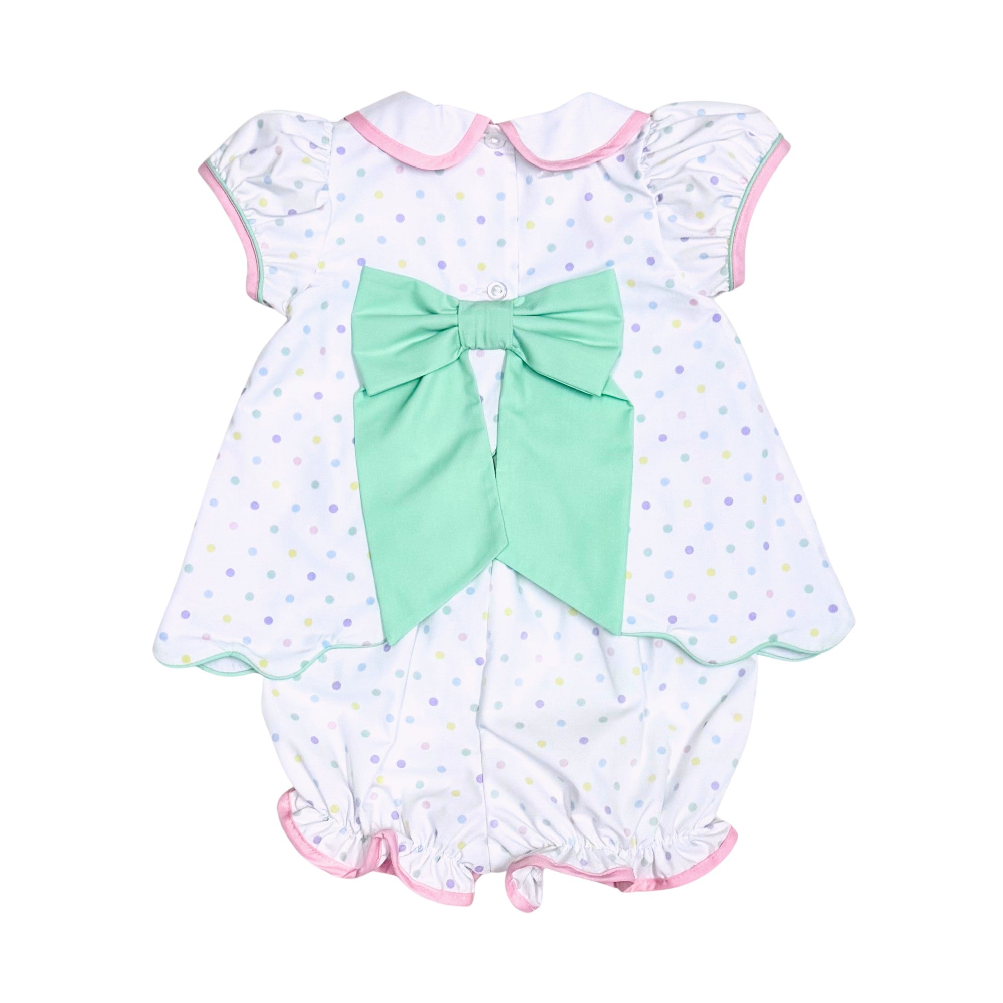 Zuccini Flowers Bloomer Set Multicolor Polka Dots 5301