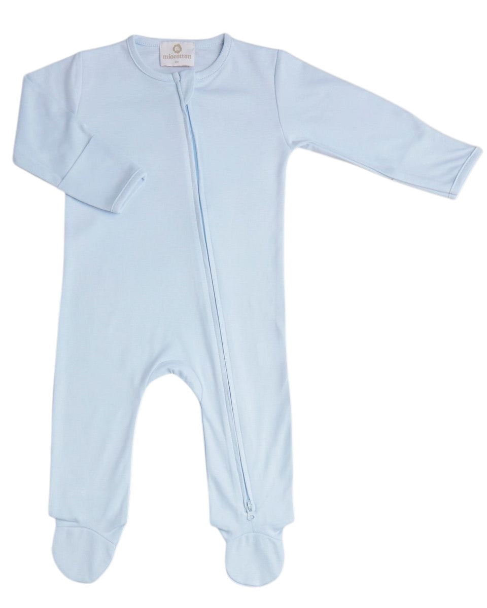 Miocotten Zipper Footie 5301