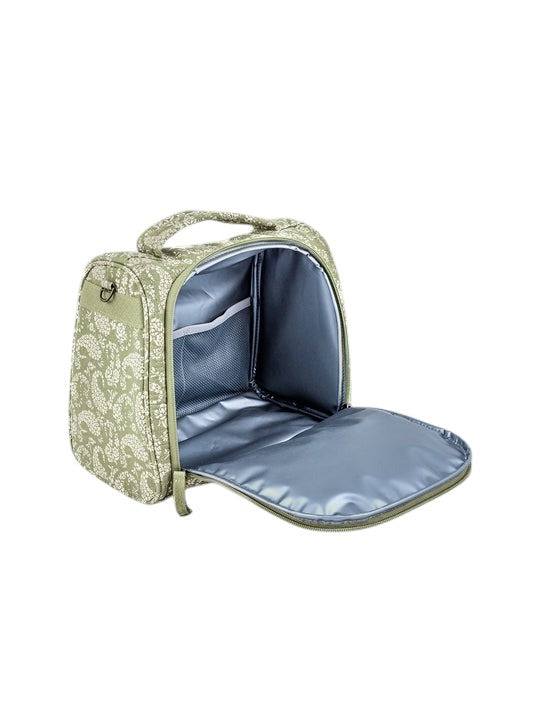 Sazan + JuJuBe Insulated Bottle Bag - Paisley Floral