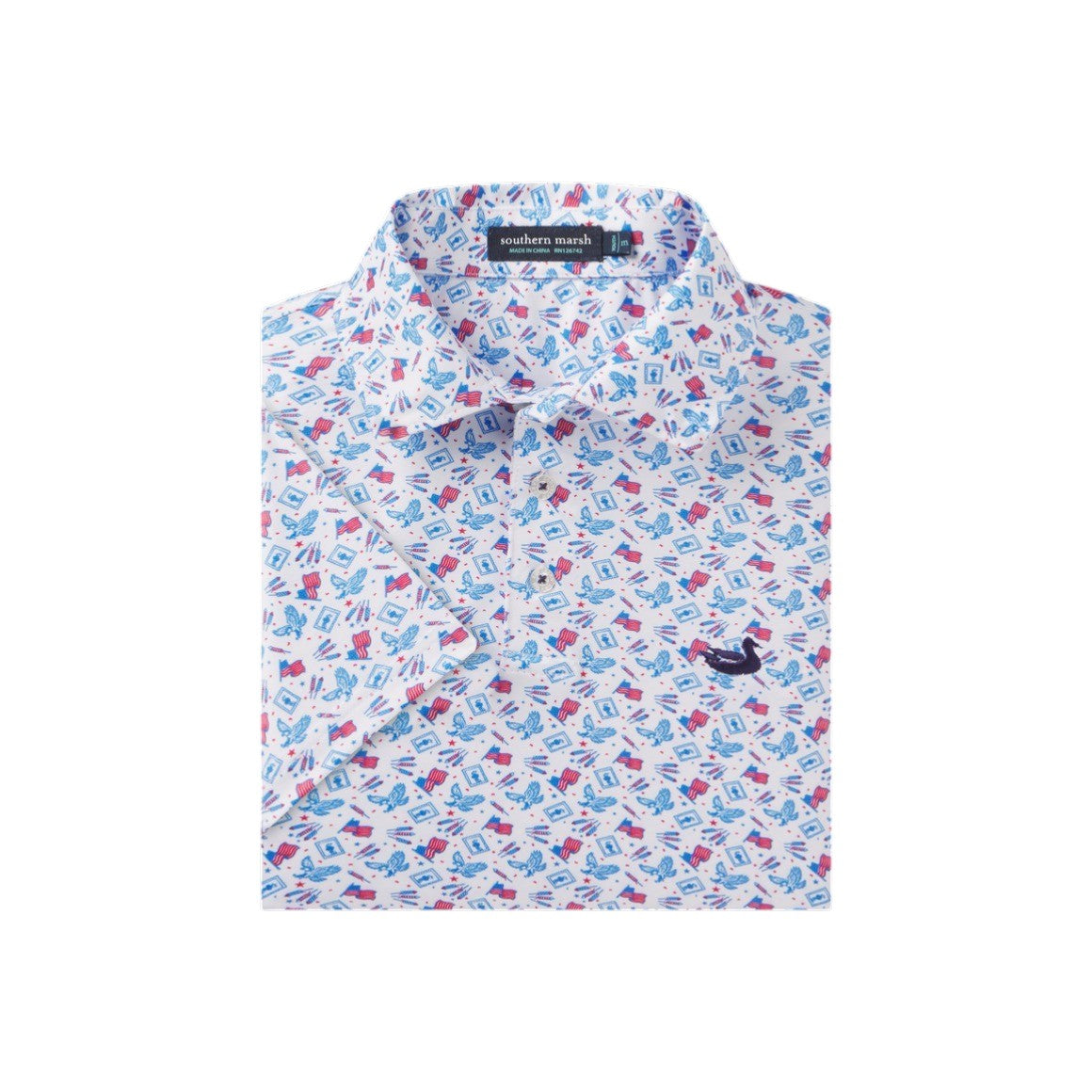 Southern Marsh Youth Flyline Performance Polo Liberty YPF76 5302