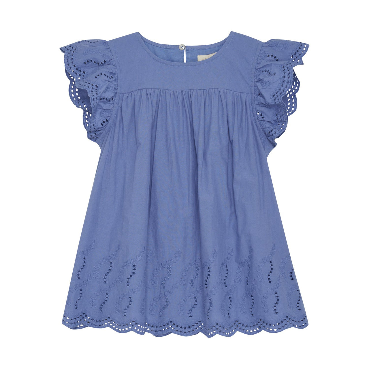 Creamie Embroidered Top Colony Blue 822618 5103
