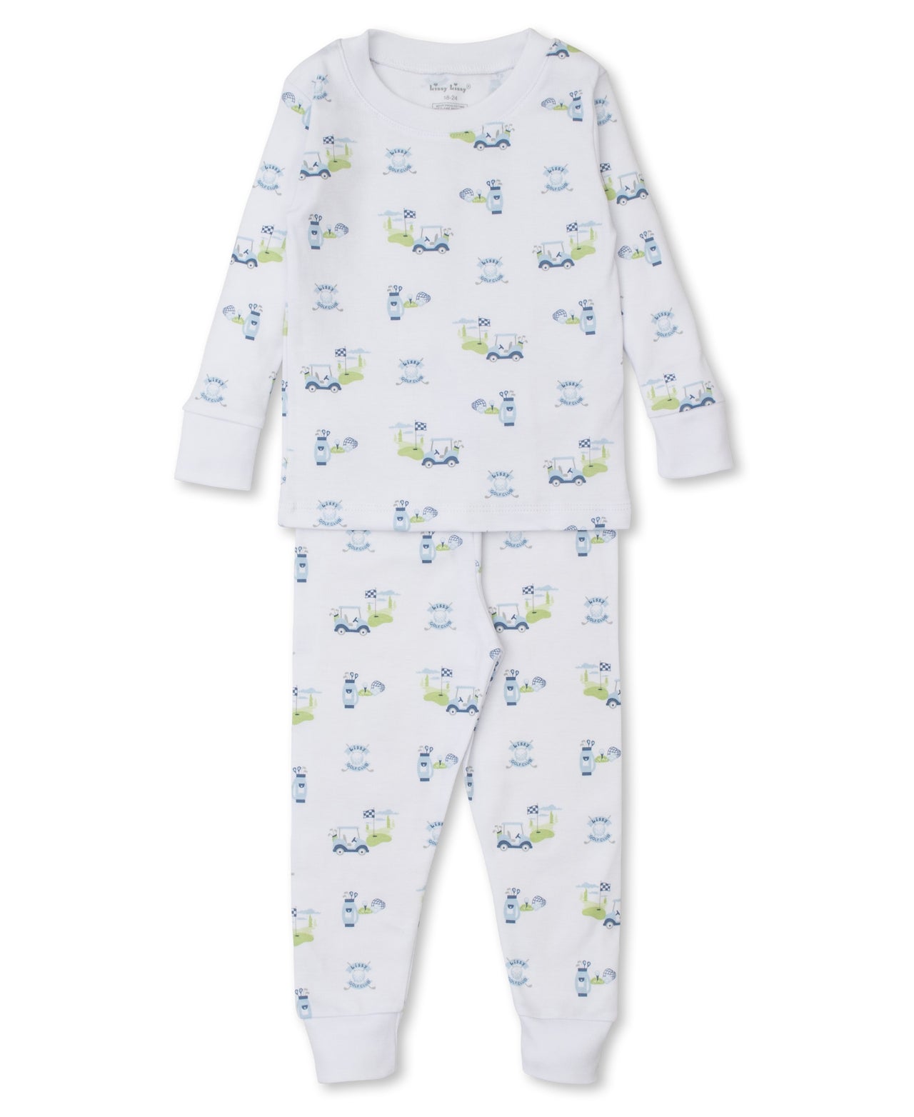 Kissy Kissy Golf Club Pajama Set Snug PRT Light Blue KB610402I/P-K494 5105