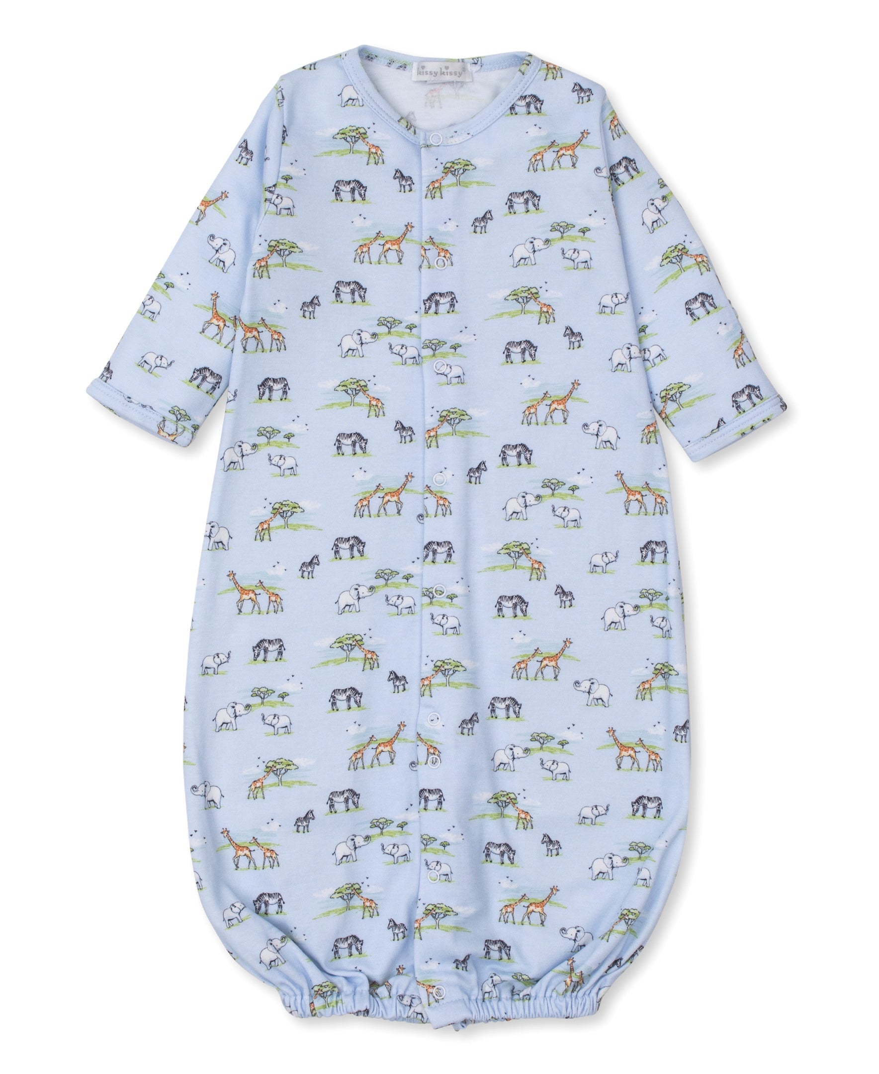Kissy Kissy Jungle Oasis Converter Gown PRT Blue KBW11072N-K494 5106