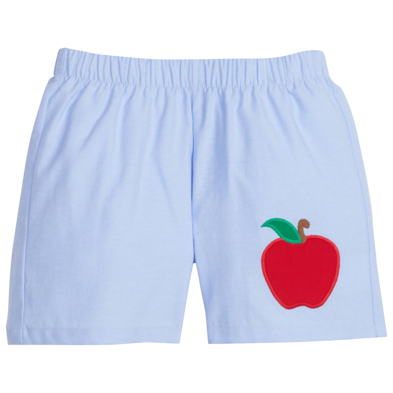 Little English Applique Basic Short Apple Light Blue Oxford F8BP19 5106