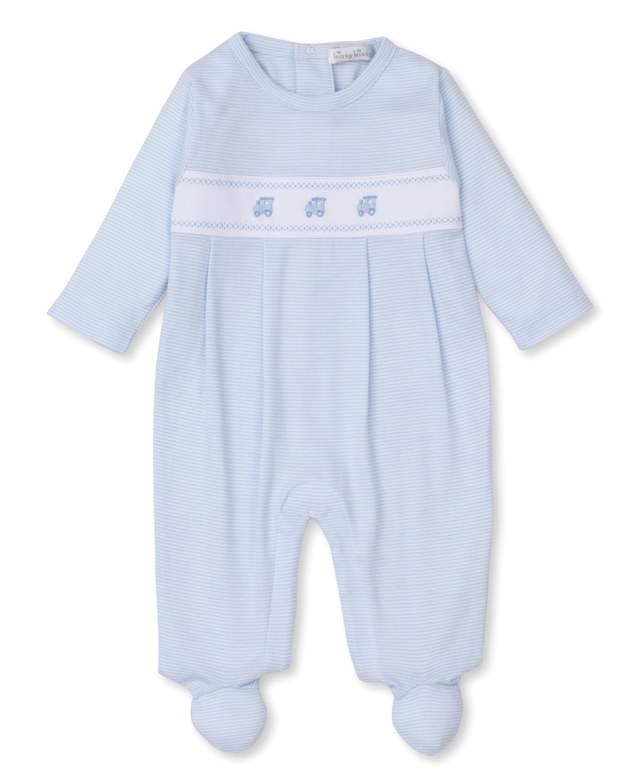 Kissy Kissy Classic Treasures Fall 24 Footie STR Blue KBQ10839N-K480 5106