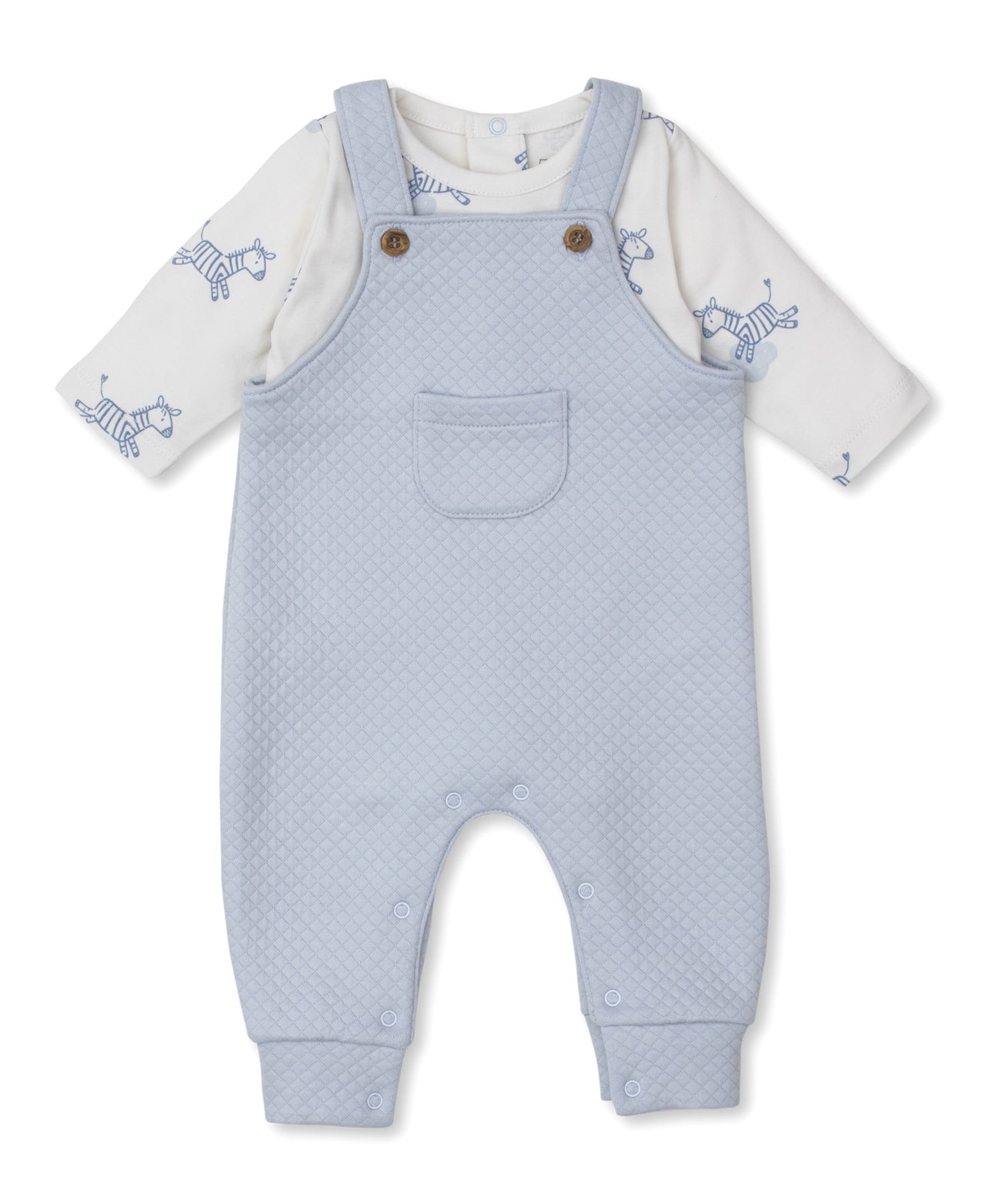 Kissy Kissy Dreamy Zebras Overall Set Mix 5106