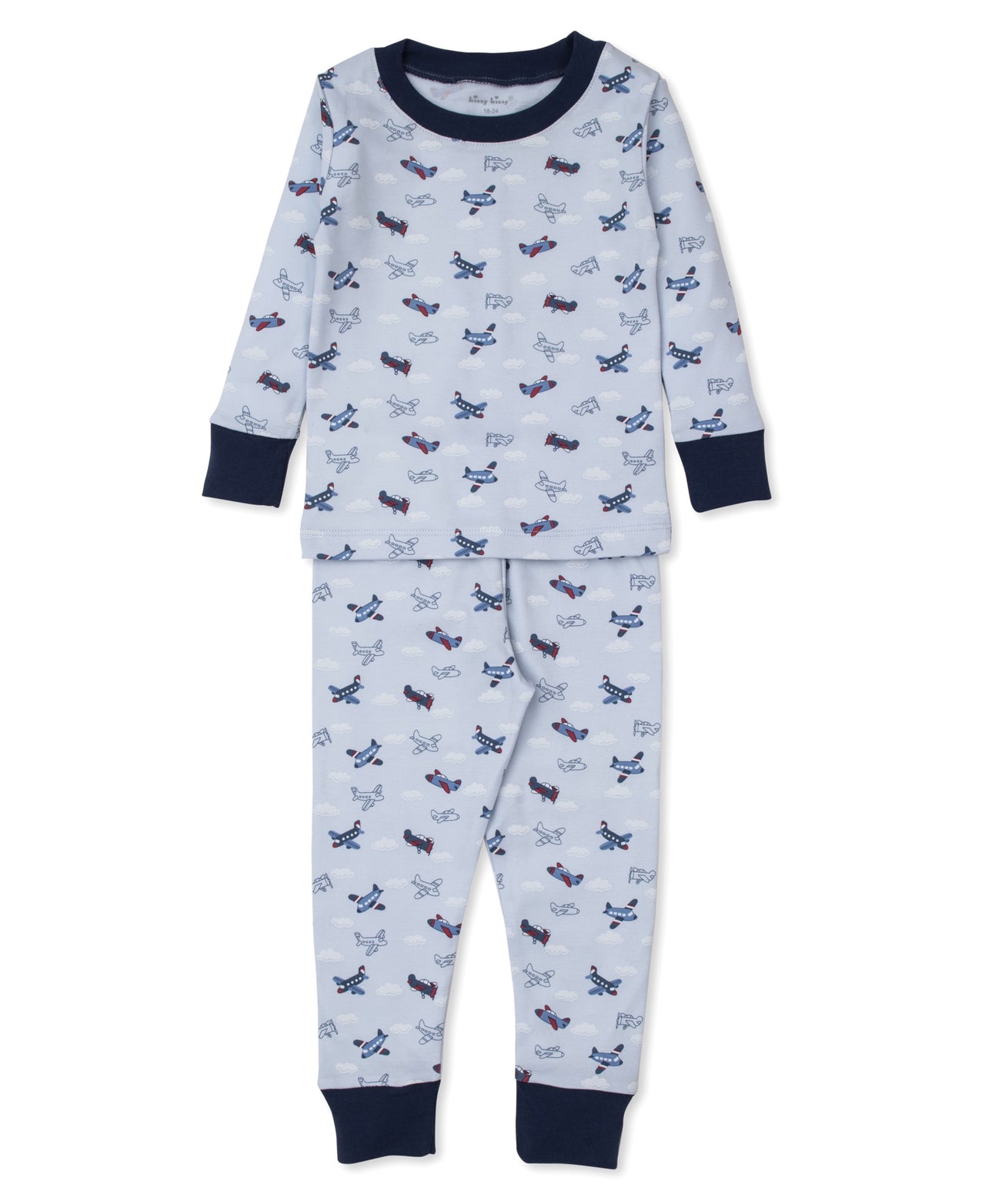 Kissy Kissy Sky-High Planes Pajama Set Snug PRT KB610628I/P-K999 5106