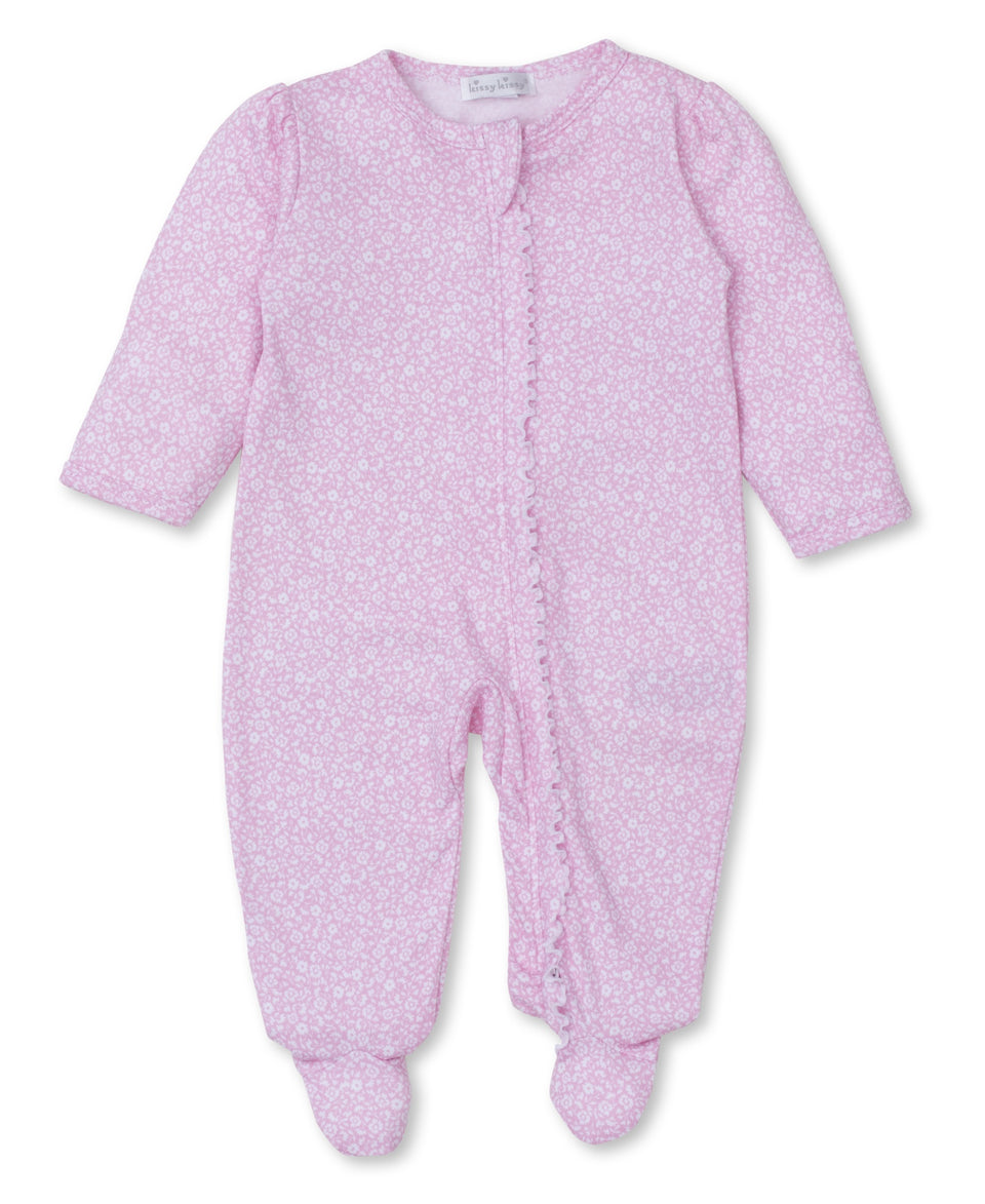 Kissy Kissy CLB Summer Footie with Hand Smocking, Pink main image 1