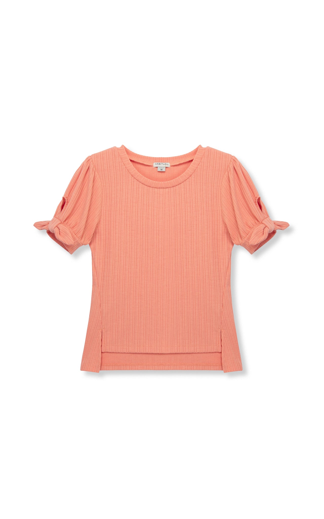 Habitual Short Sleeve Top Coral CGA07150S-s656 5109