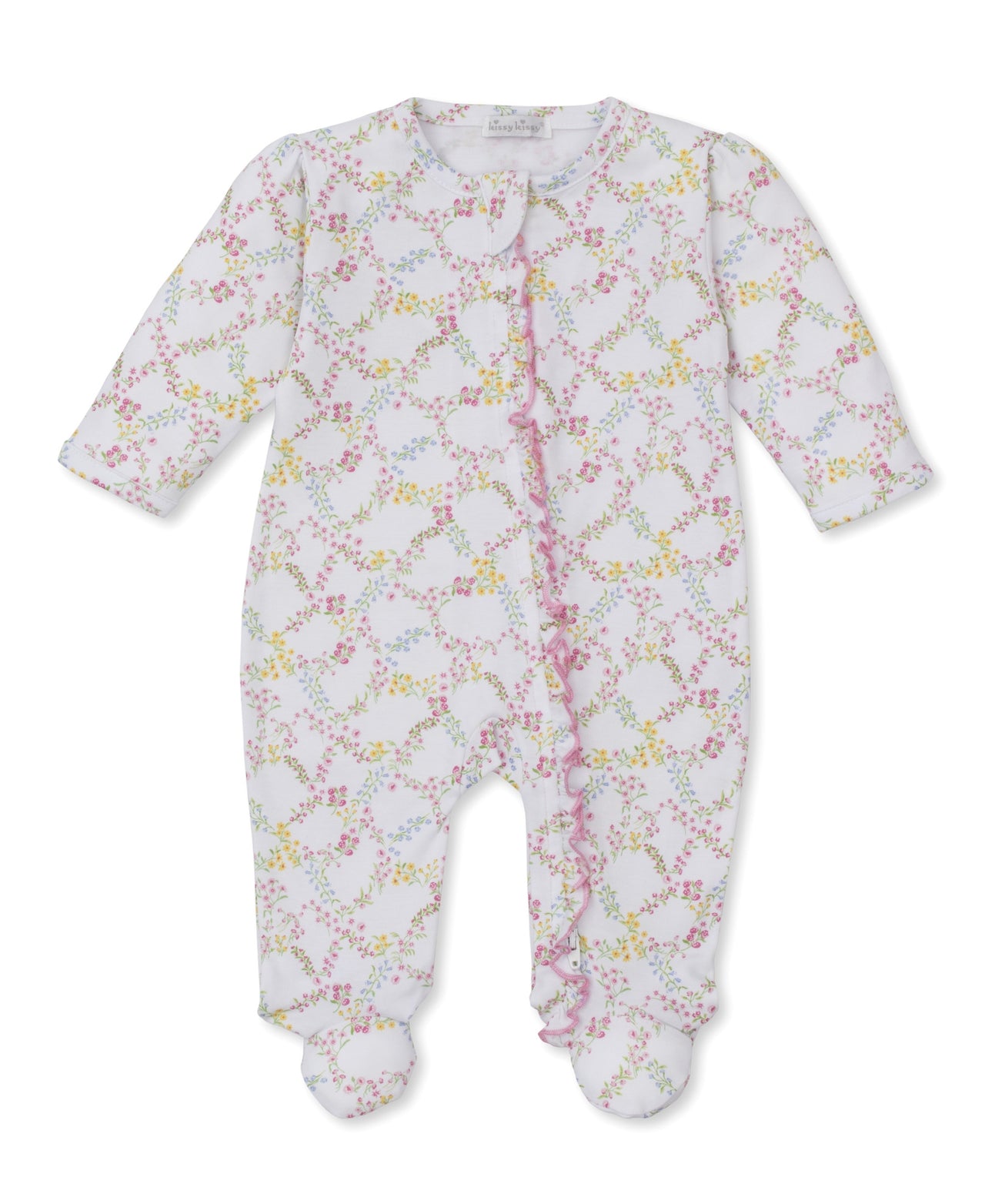 Kissy Kissy Garden Trellis Footie W/Zip PRT KGQ12206N-K999 5201