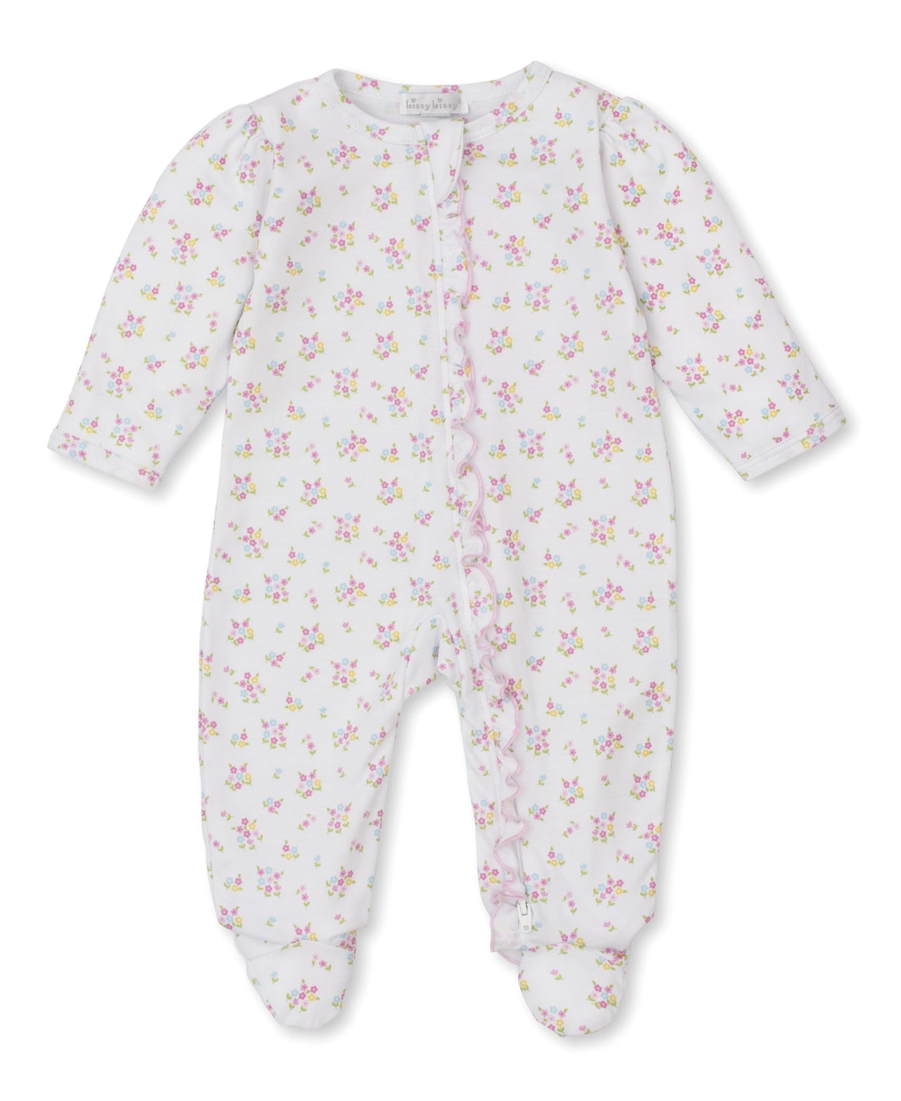 Kissy Kissy Rainbows Abloom Footie W/Zip KGQ11633N-K999 5201