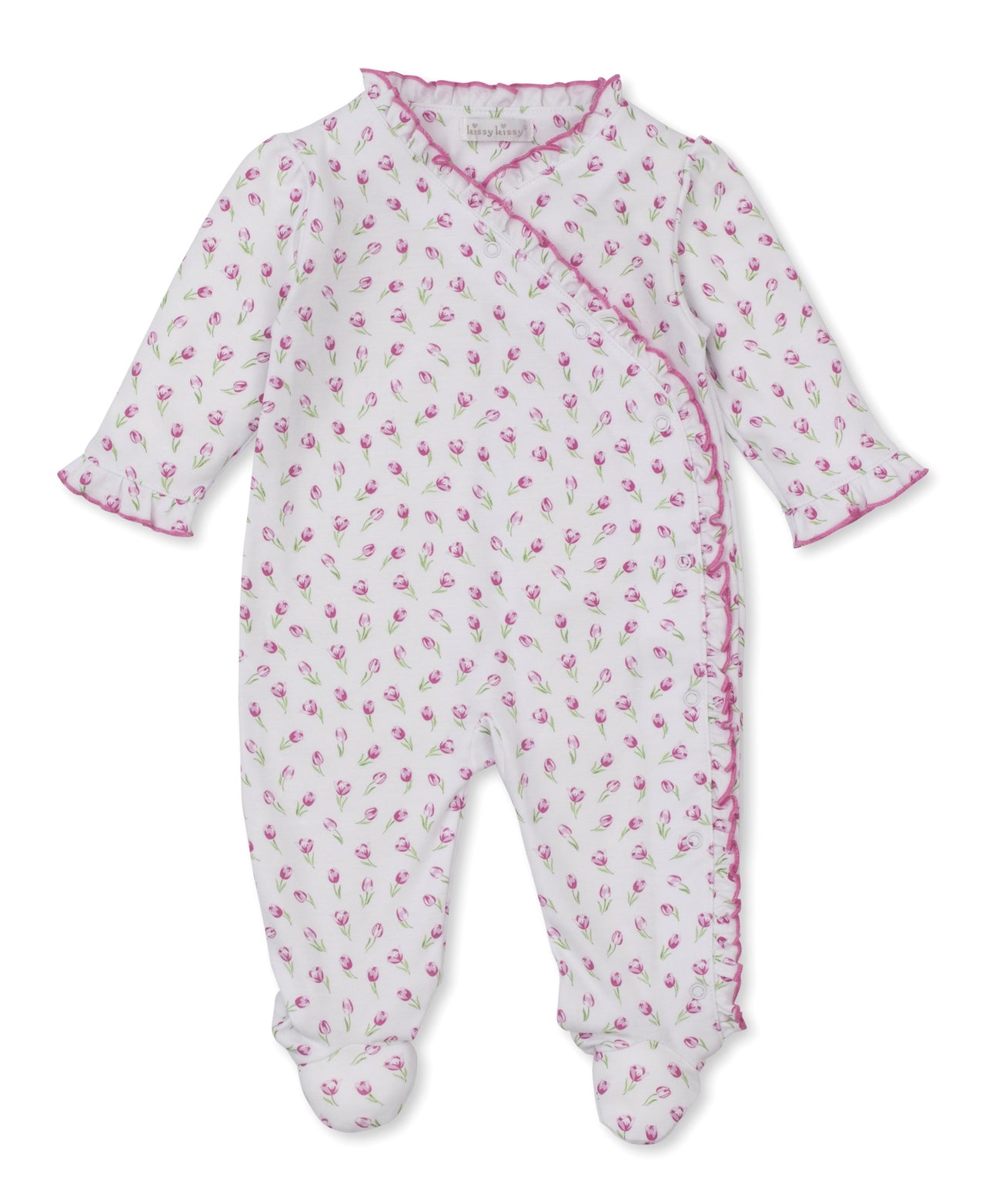 Kissy Kissy Tulip Blossoms Footie PRT 5201