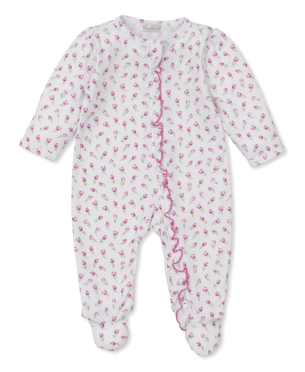 Kissy Kissy Tulip Blossoms Footie w/Zip KGQ11969N-K999 5201