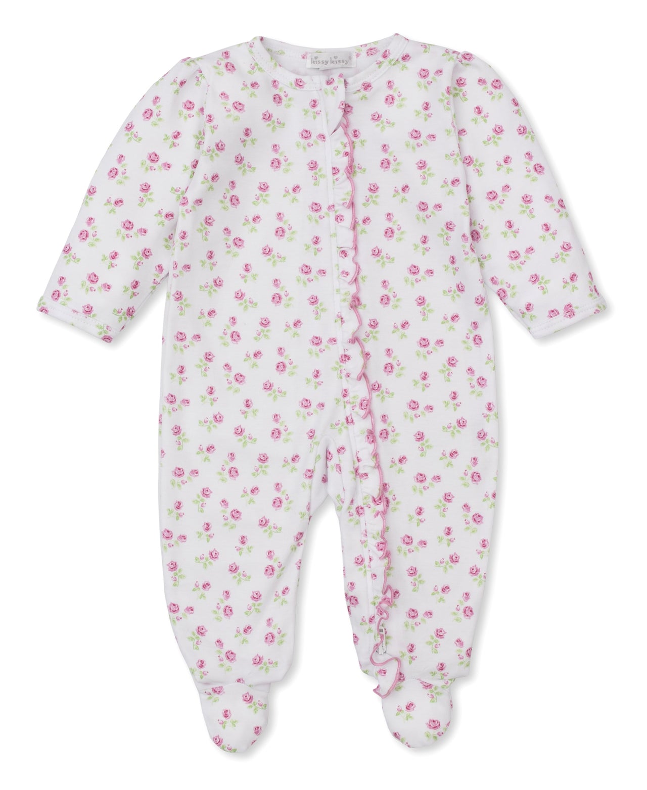 Kissy Kissy Rosy Roses Footie W/Zip PRT KGQ12190N-K999 5201