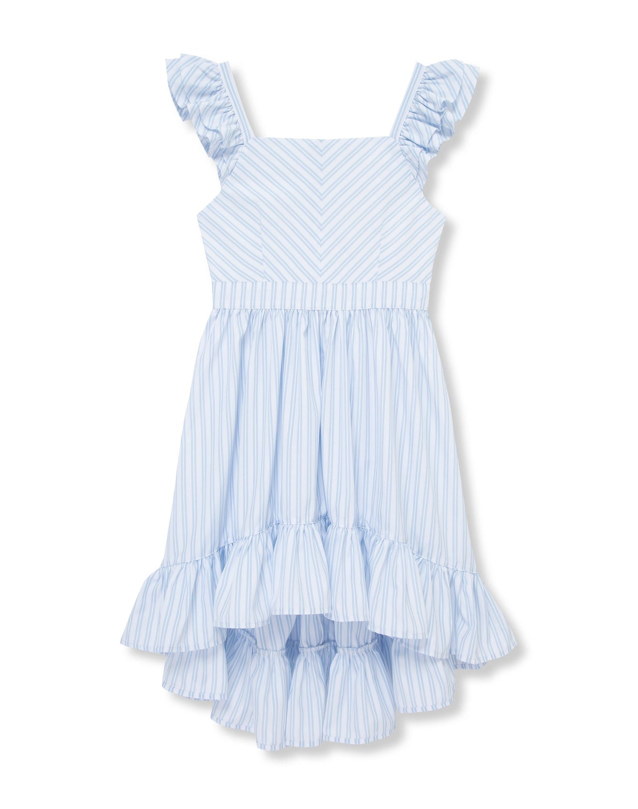 Habitual White/Blue Stripe Dress CGU07354S 5201