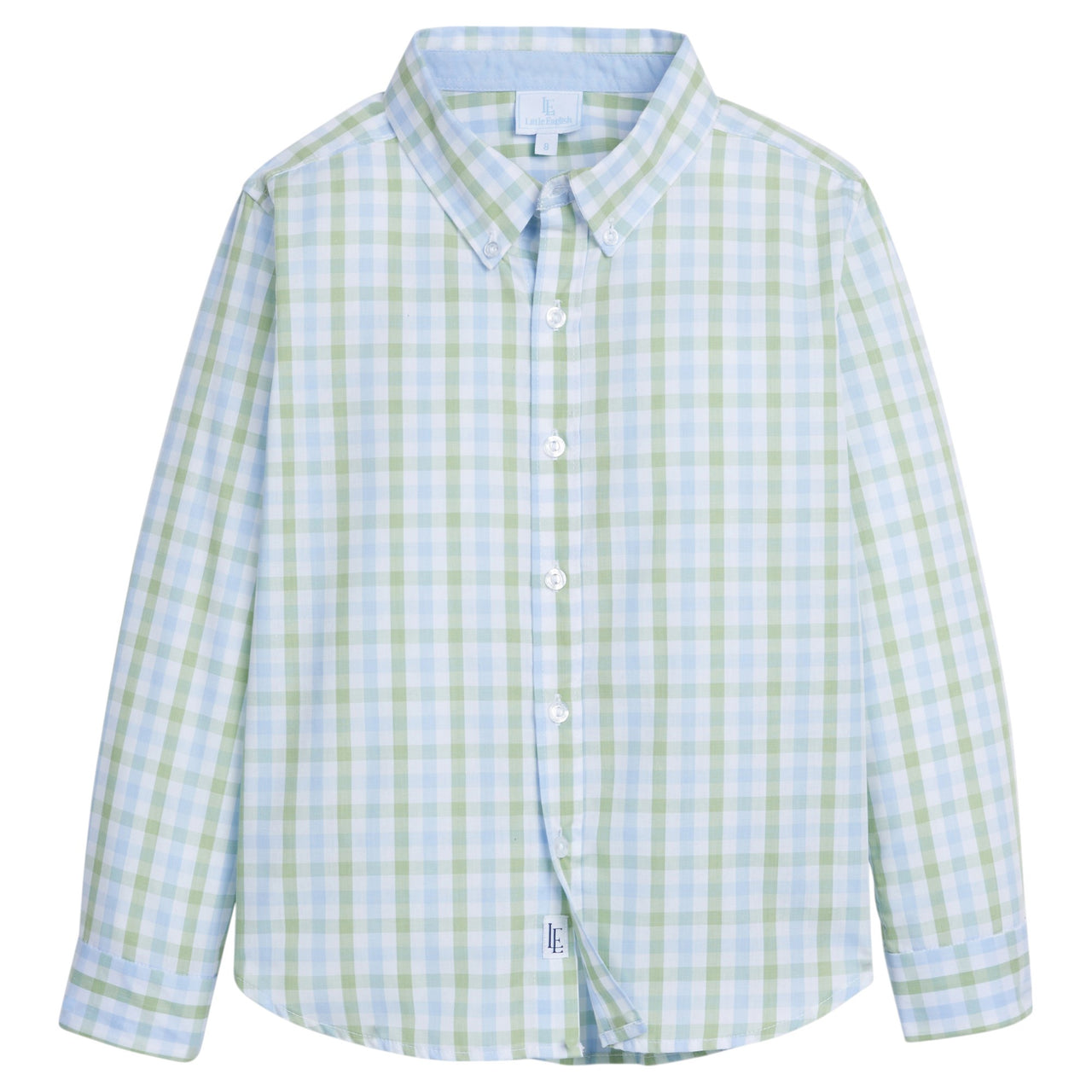 Little English Cheekwood Plaid Button Down Shirt 5201