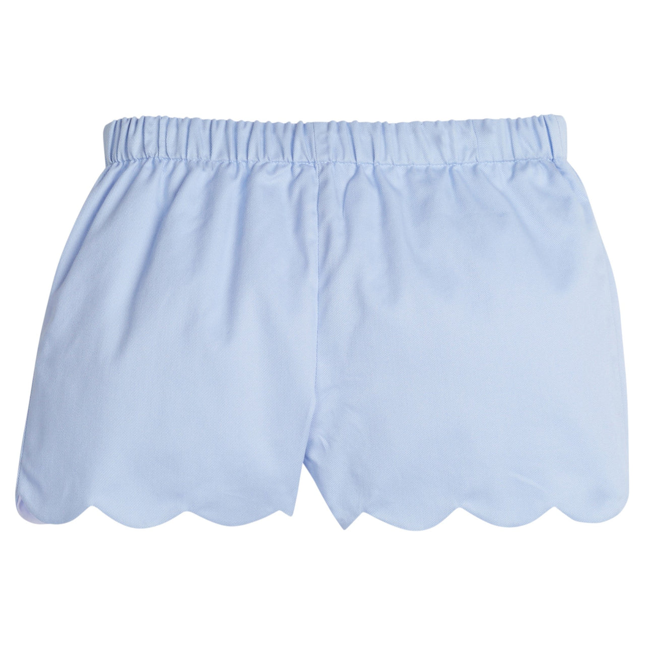 Little English Breeze Blue Twill Scallop Short 5201