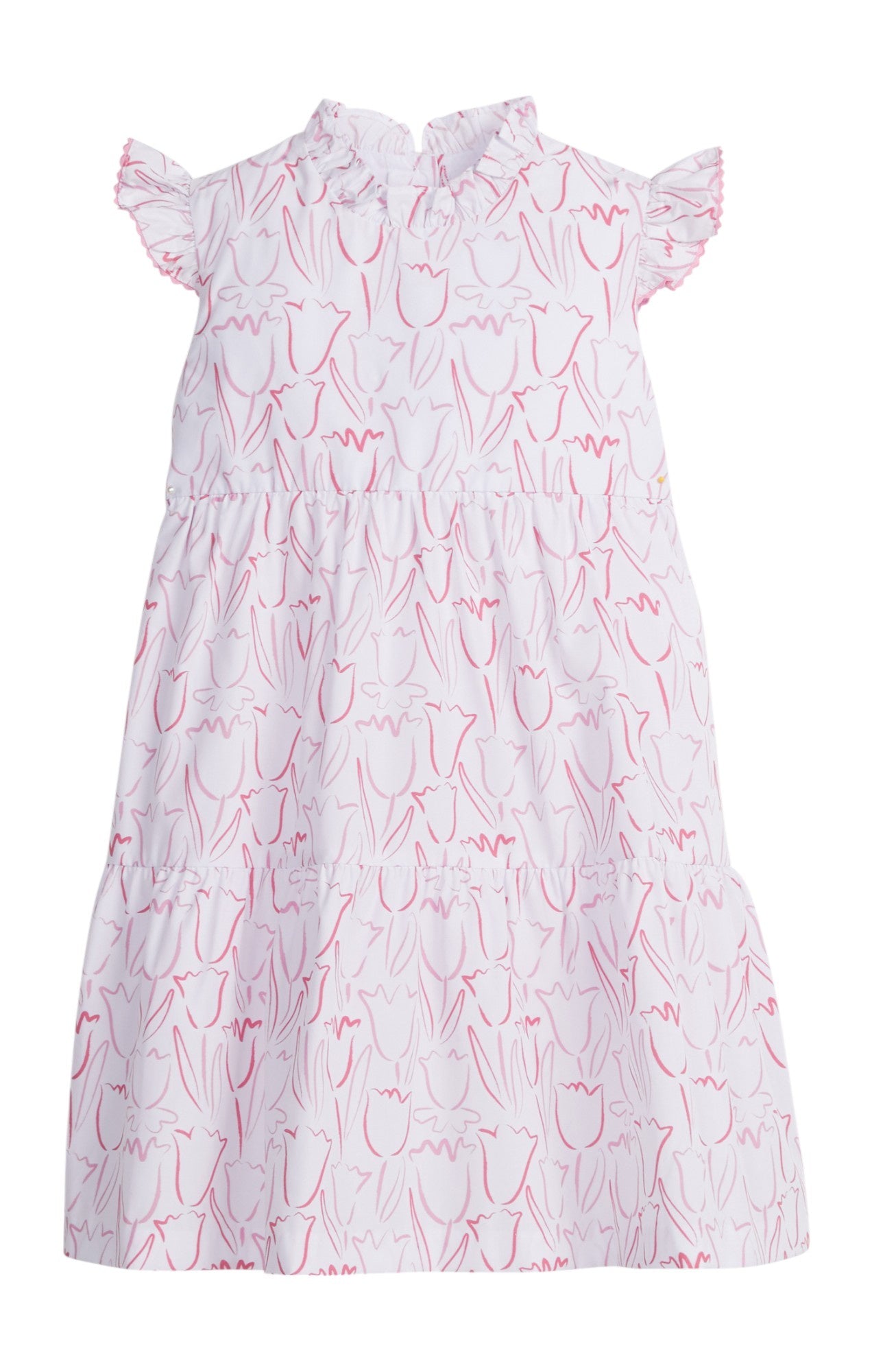 Little English Tiered Charleston Dress Albany Floral 5201