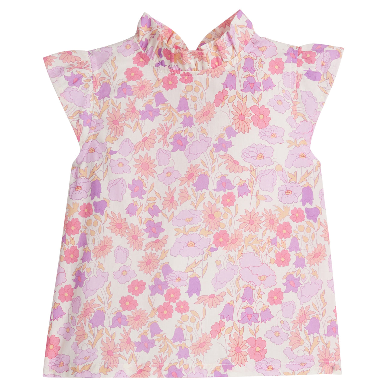 Bisby Lisle Lavender Floral Tinsley Top BS5067A 5201