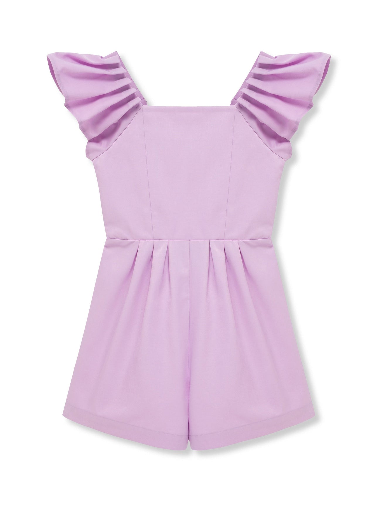 Habitual Flutter Sleeve Romper Twill Lilac CGR07380S 5201