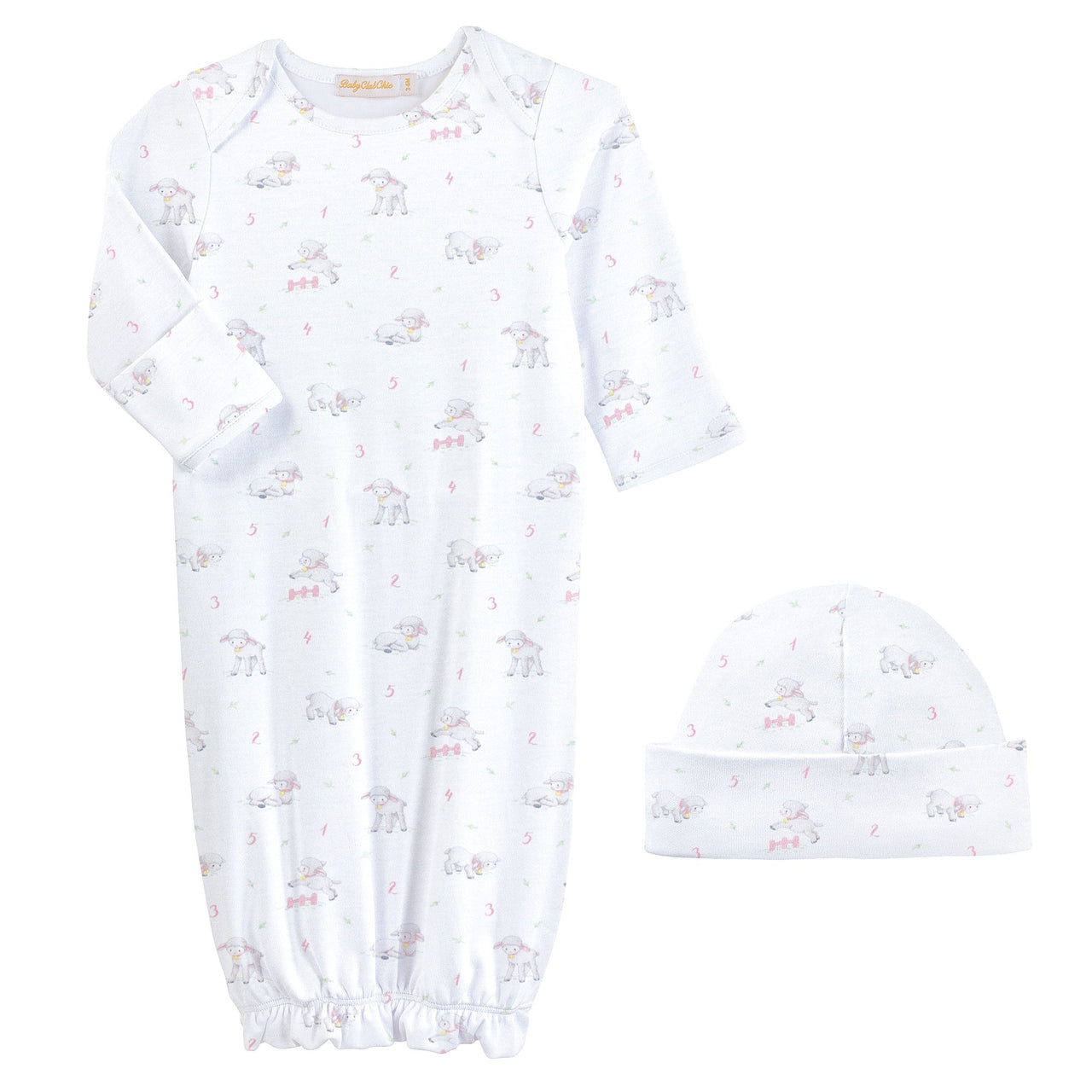 Baby Club Gown & Hat Set Spring 25 5201