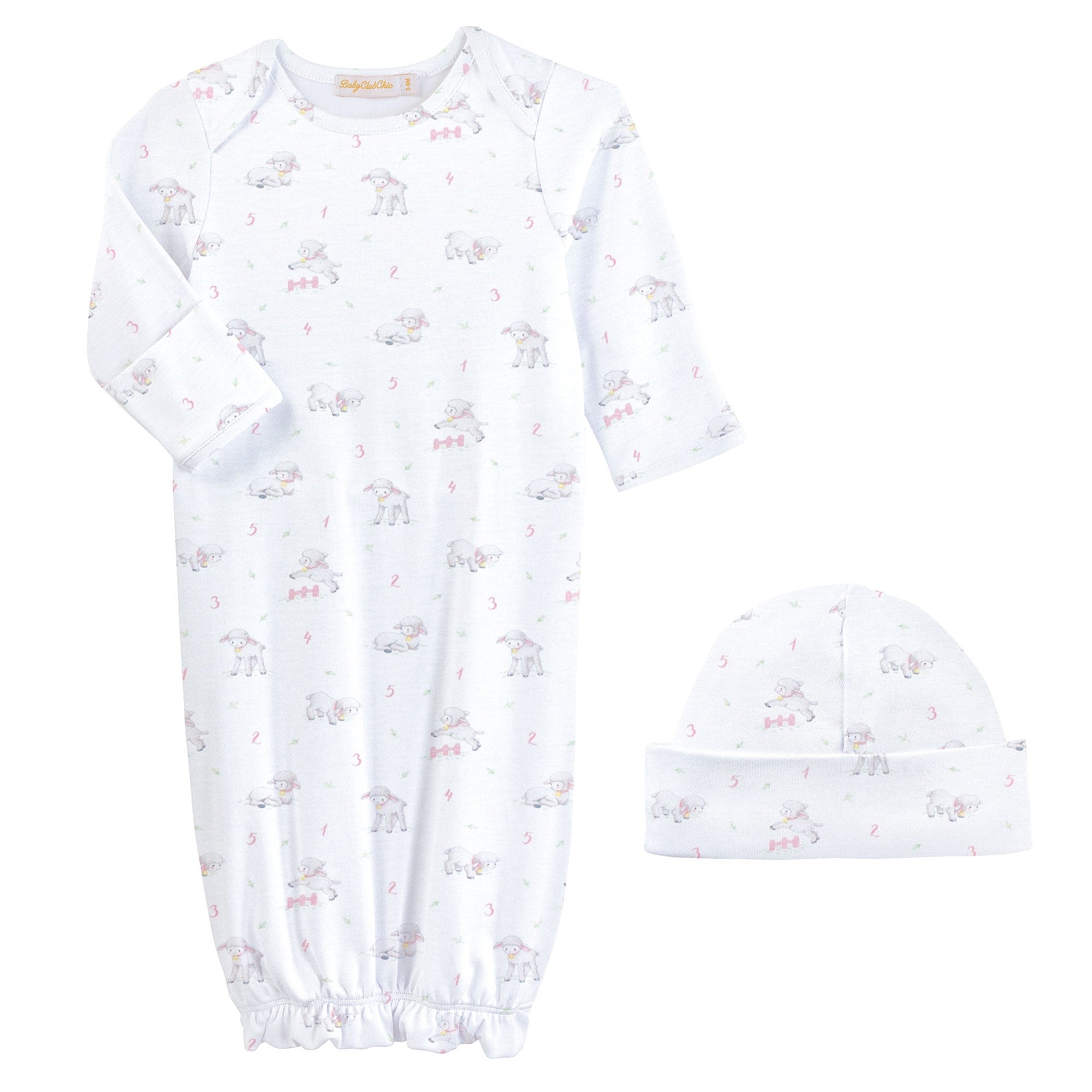 Baby Club Gown & Hat Set Spring 25 5201