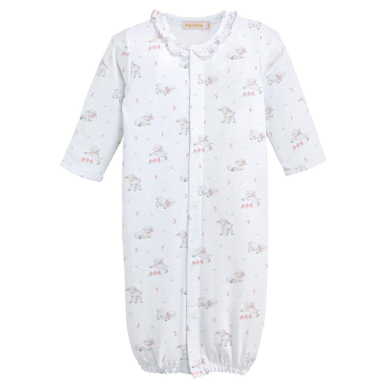 Baby Club Converter Gown w/Ruffle Spring 25 5201