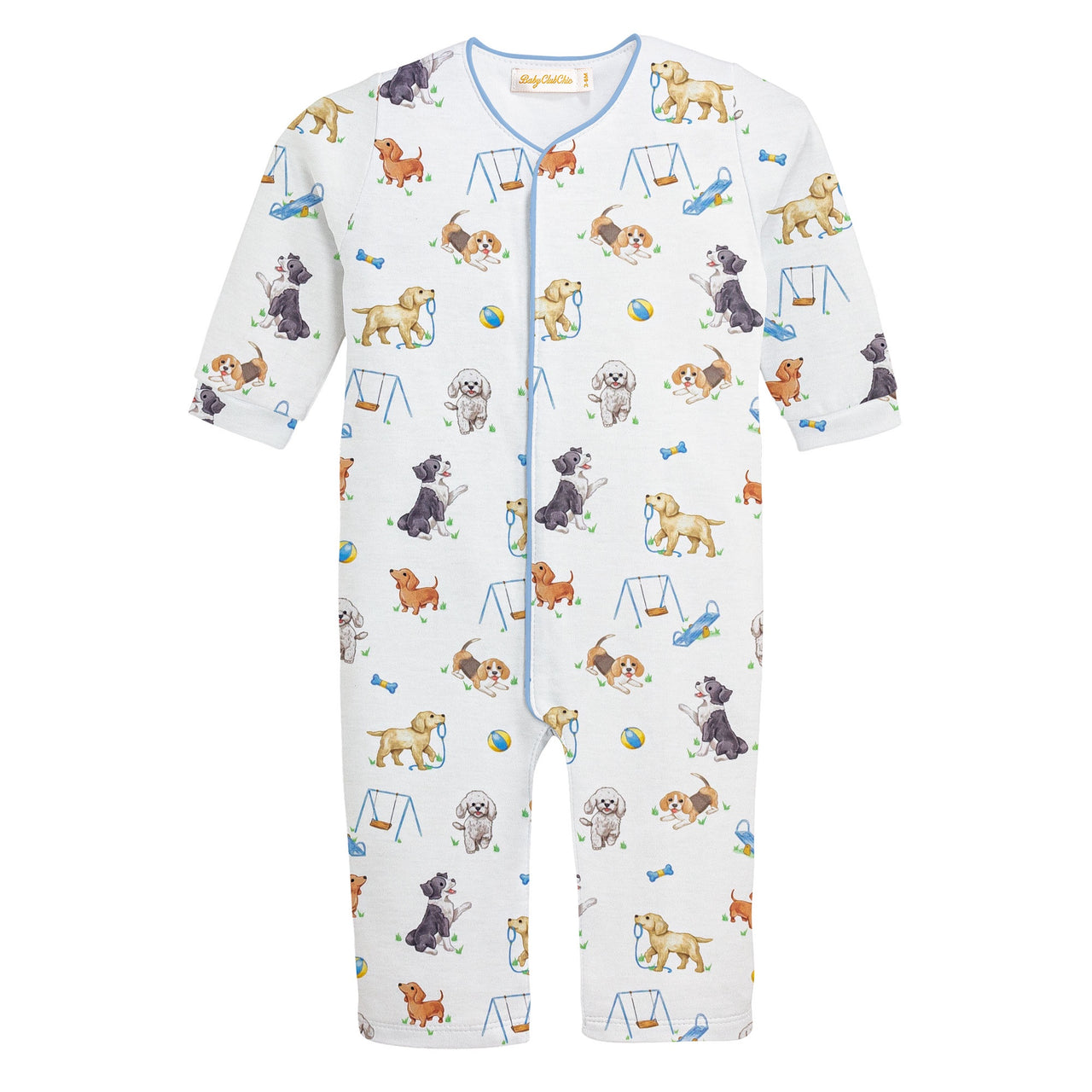 Baby Club  Doggie Park Printed Coverall 5201