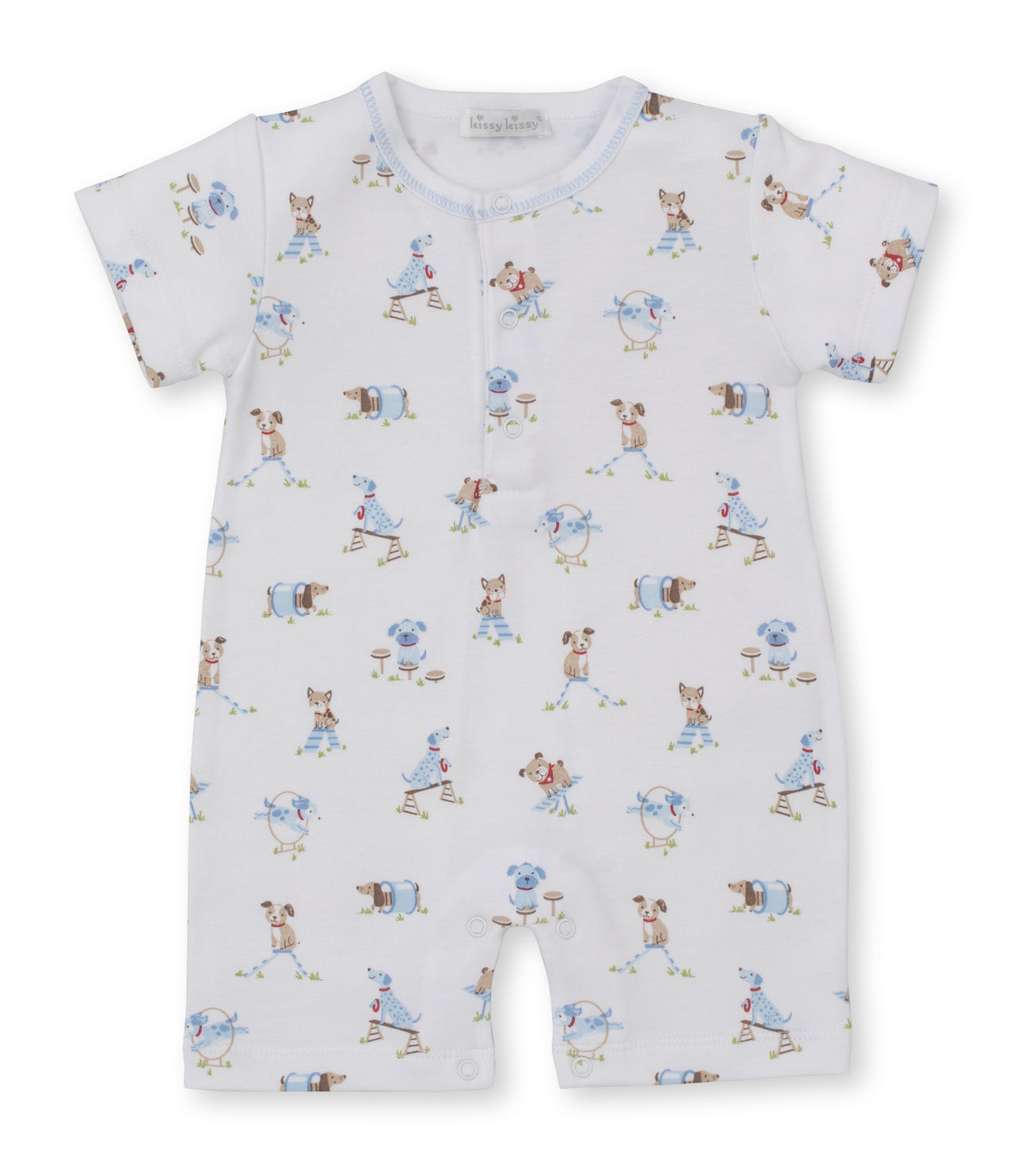 Kissy Kissy Playground Pups Short Playsuit PRT KBR11574I-K999 5202