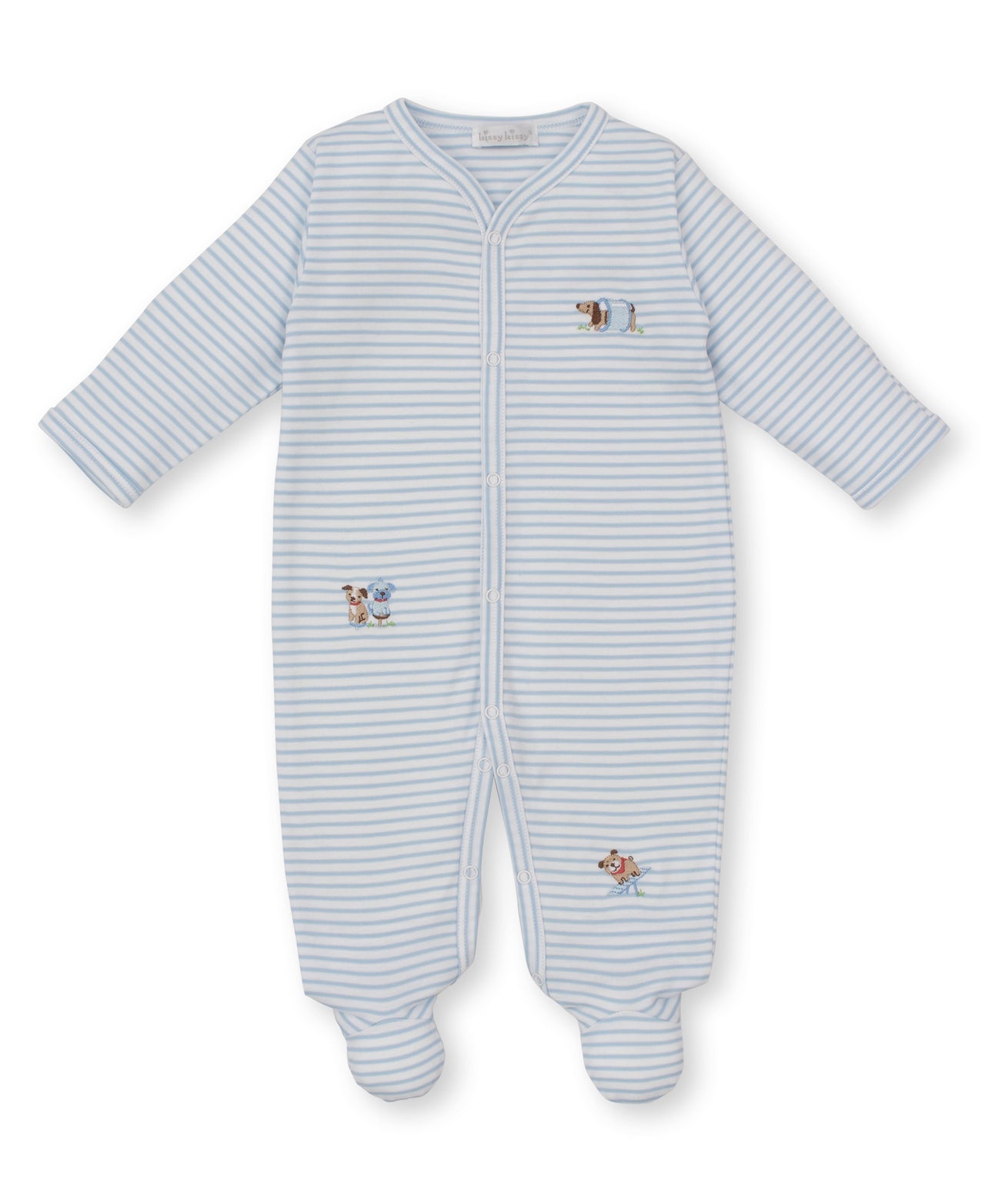 Kissy Kissy Playground Pups Footie STR KBQ11572N-K480 5202