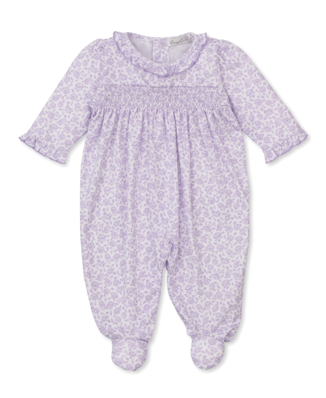 Kissy Kissy Summer Gardens Footie PRT Smocking KGQ11908N-K531 5202