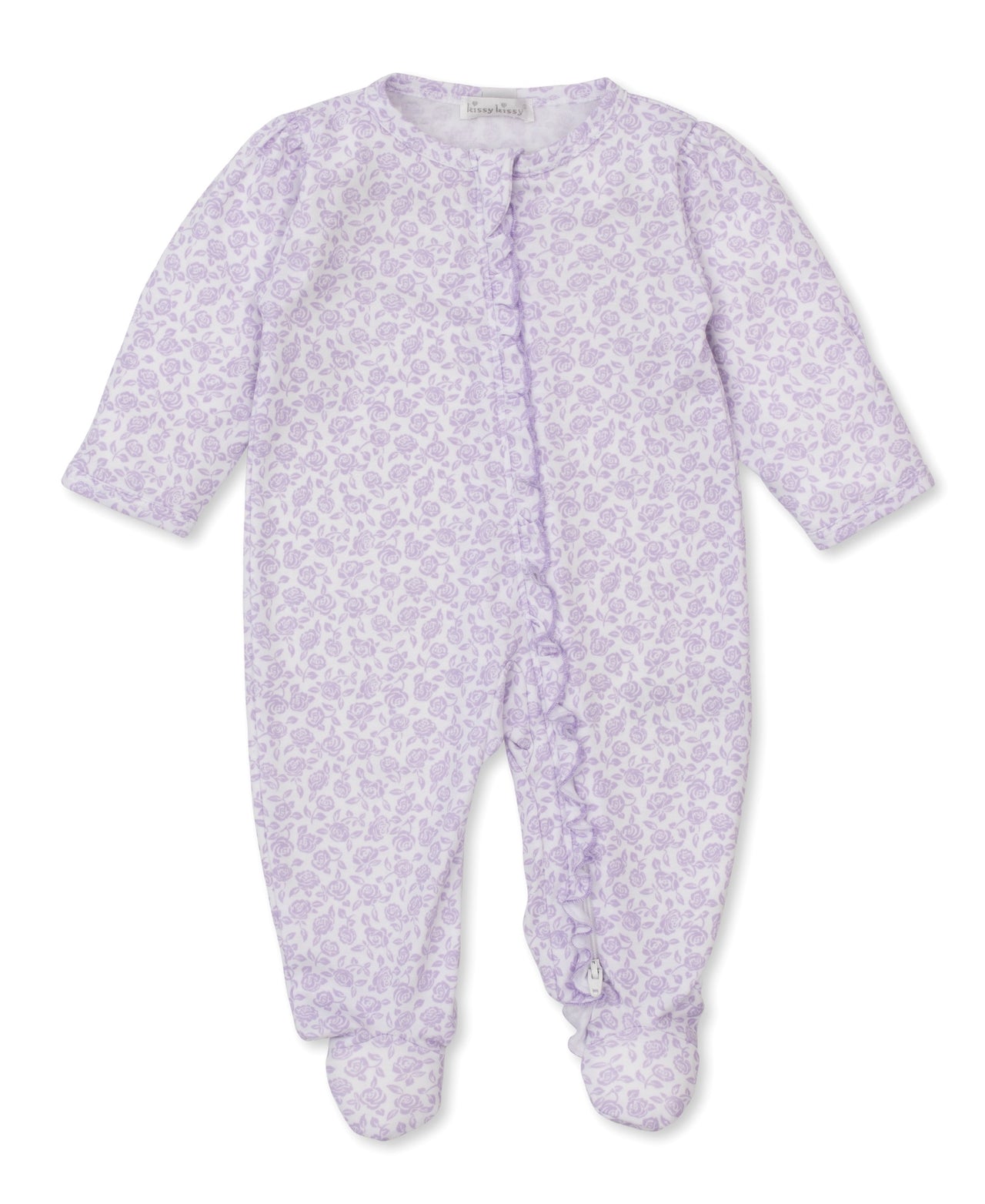 Kissy Kissy Summer Gardens Footie W/Zip Lilac KGQ11909N-K531 5202