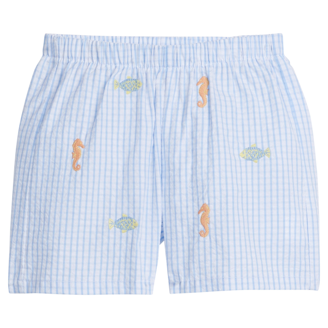 Little English Embroidered Basic Short Fish 5202