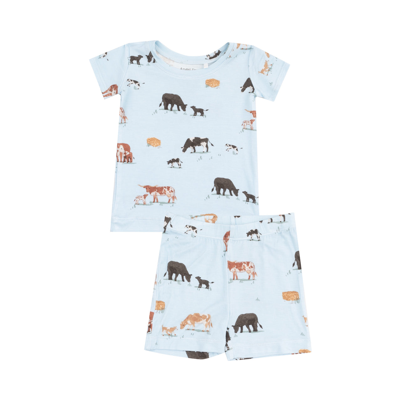 Angel Dear Cow Families Loungewear Short Set 5202