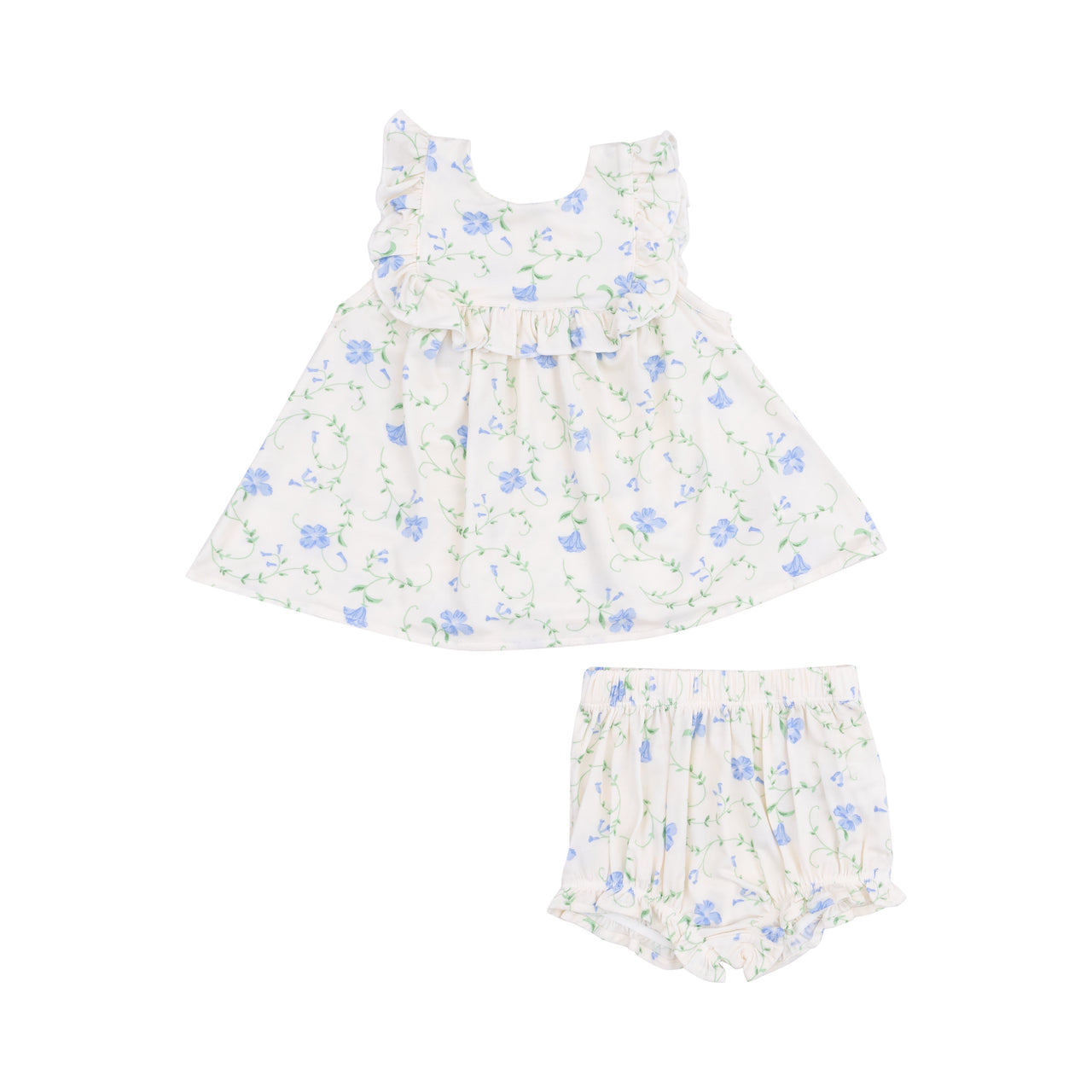 Angel Dear Sweet Vines Ruffle Top & Bloomer 5202