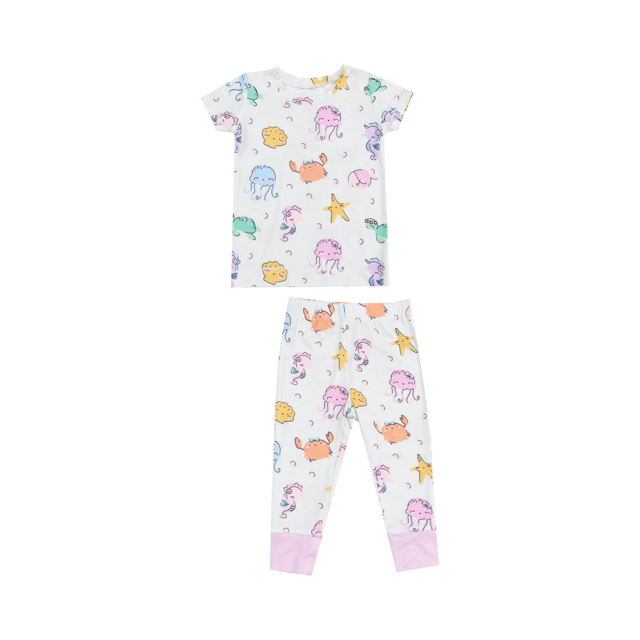 Angel Dear Cutie Sea Creatures S/S Loungewear Set 5202