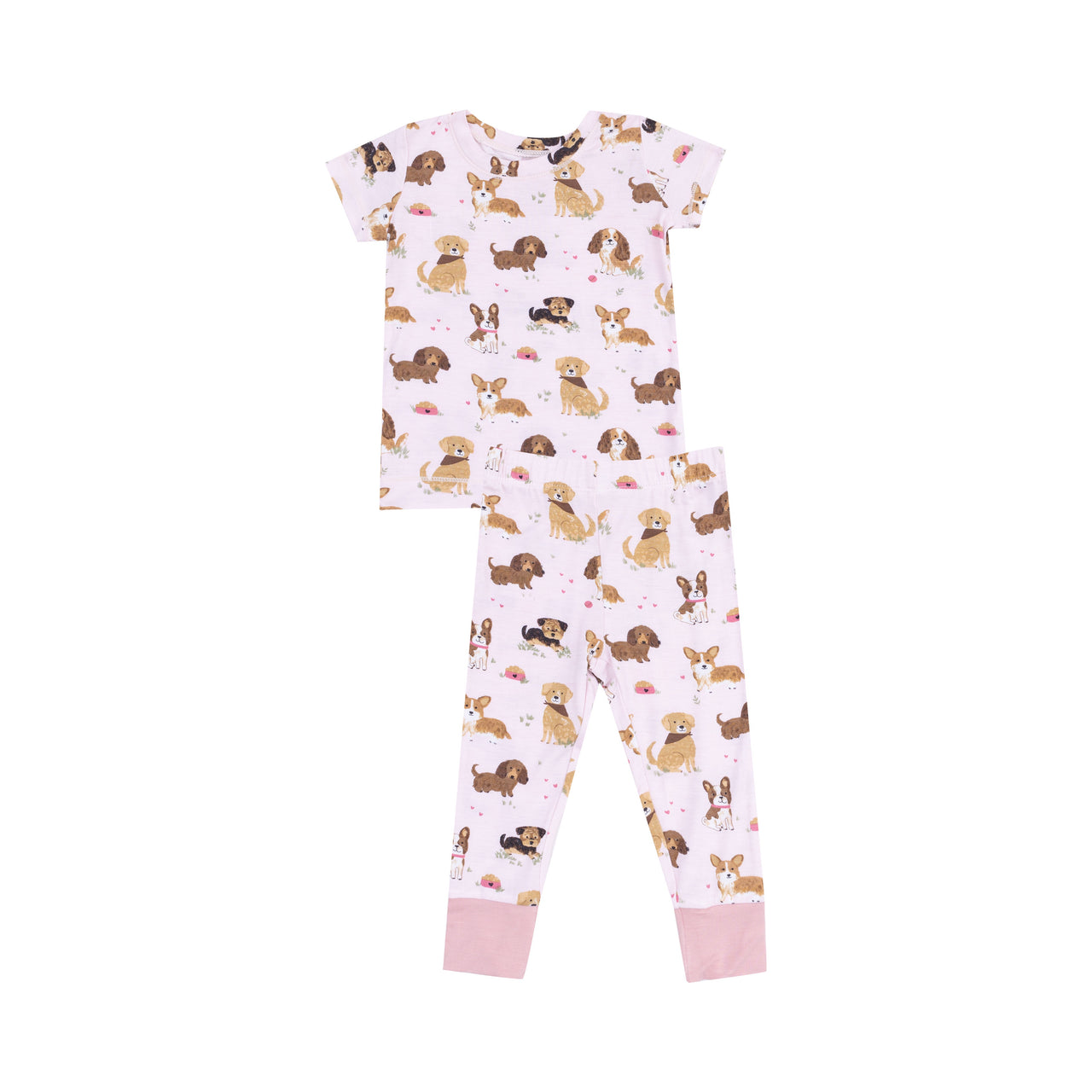 Angel Dear Best Friend Dogs S/S Loungewear Set 5202