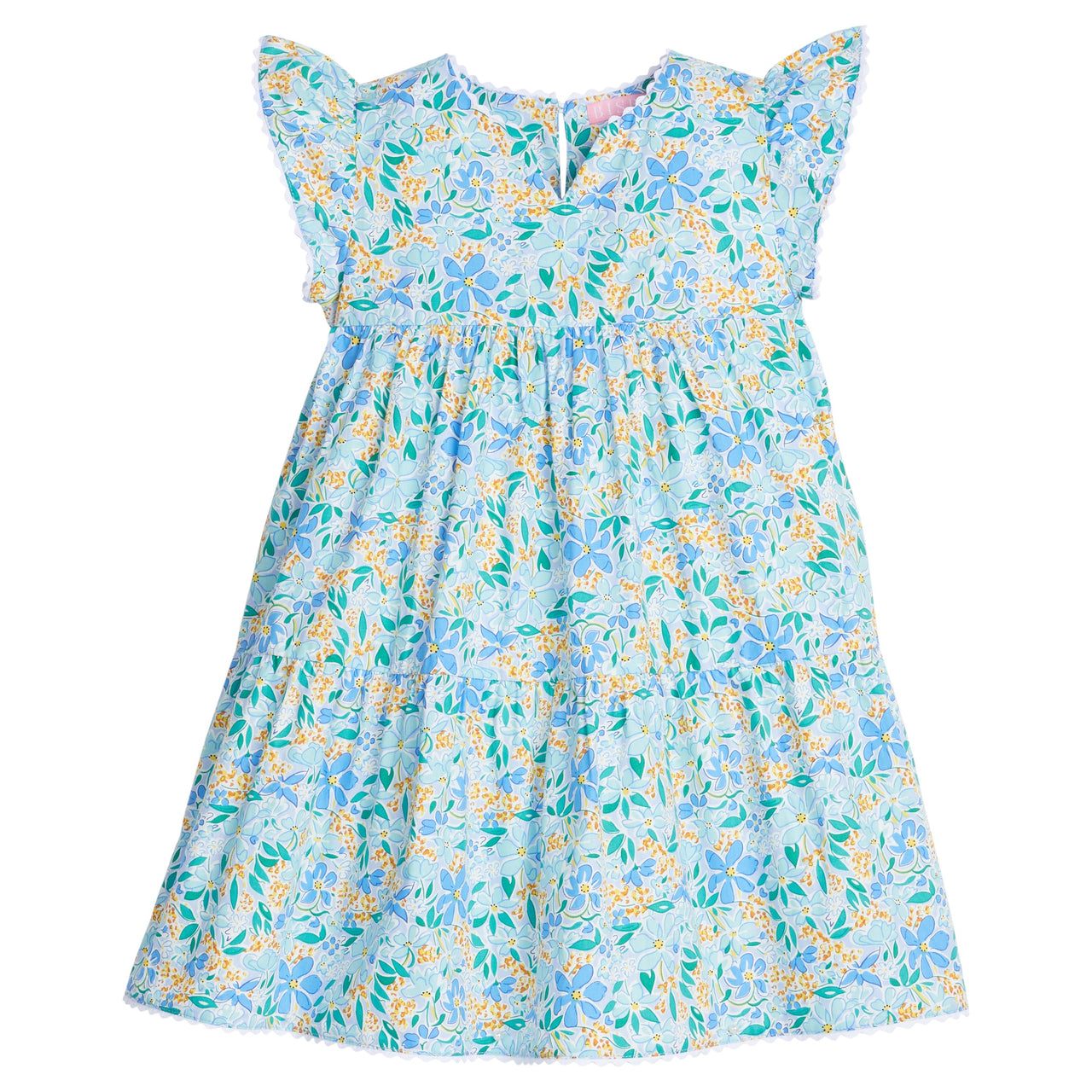 Bisby Positano Dress Frangipani Blue 5202