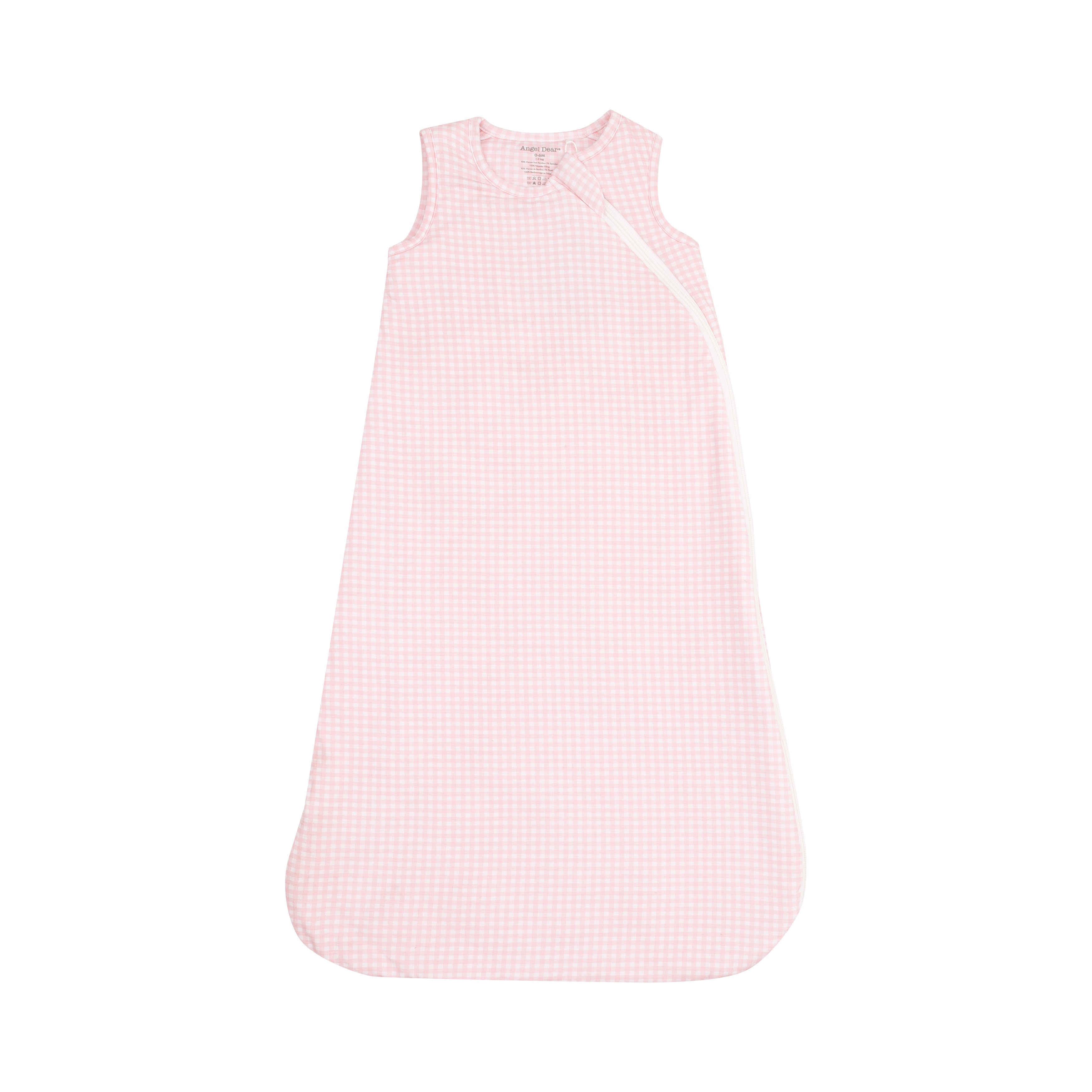 Angel Dear Mini Gingham Pink Sleep Bag 5202